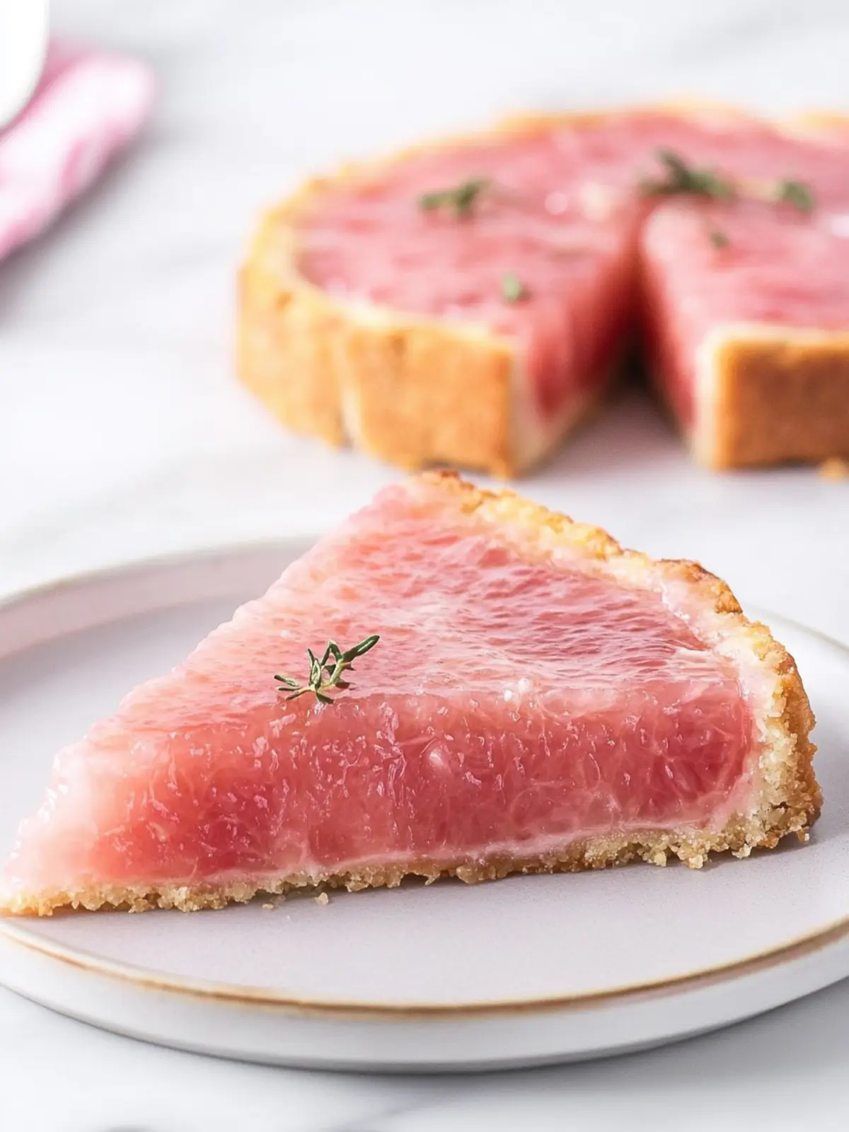 Lovely Pink Grapefruit Shortbread with Fresh Thyme Bliss 5 Lovely Pink Grapefruit