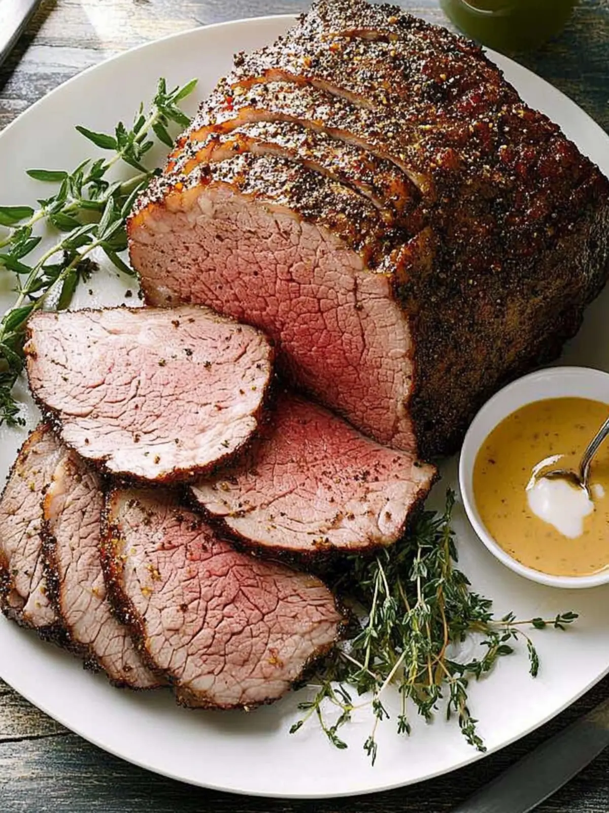 Peppery Roast Beef with Zesty Horseradish Delight 3 Peppery Roast Beef