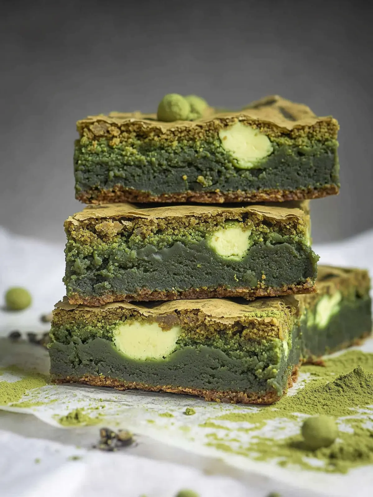Delicious Green Tea Matcha Brownies for a Sweet Twist 4 Green Tea Matcha brownies