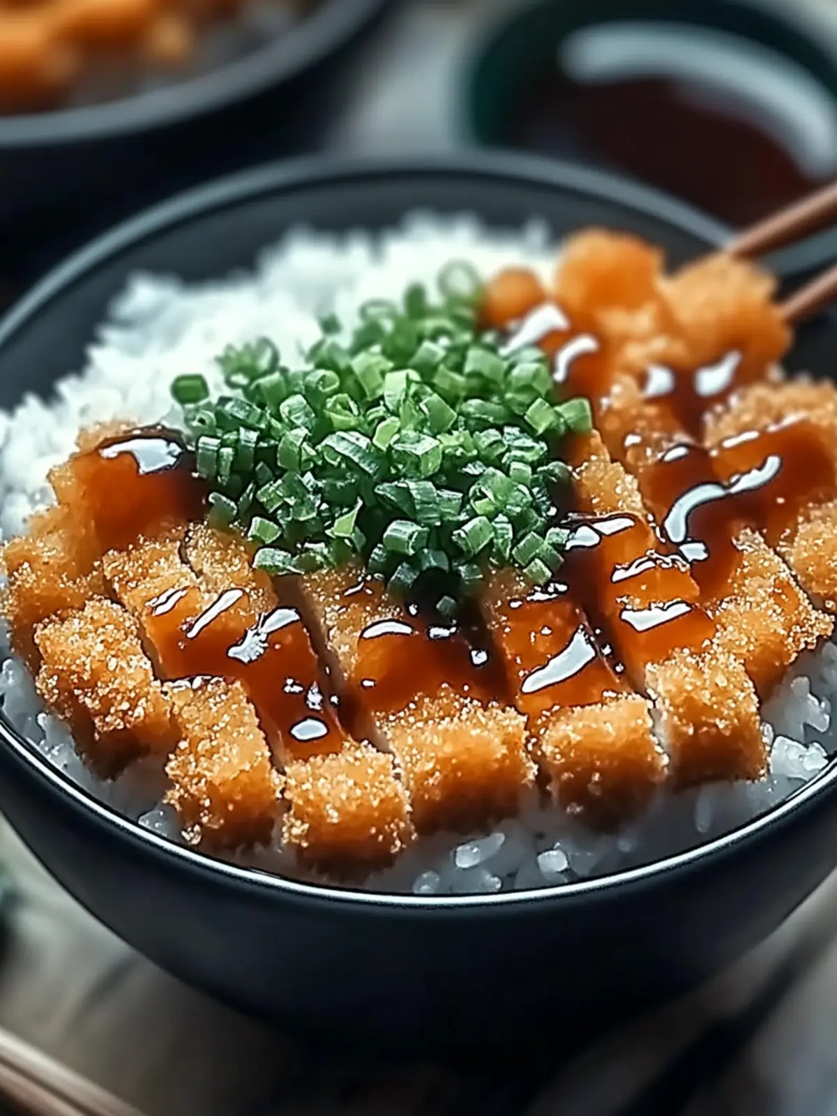 Japanese Katsu Bowls: Crispy Joy in Every Bite 2 Japanese Katsu Bowls