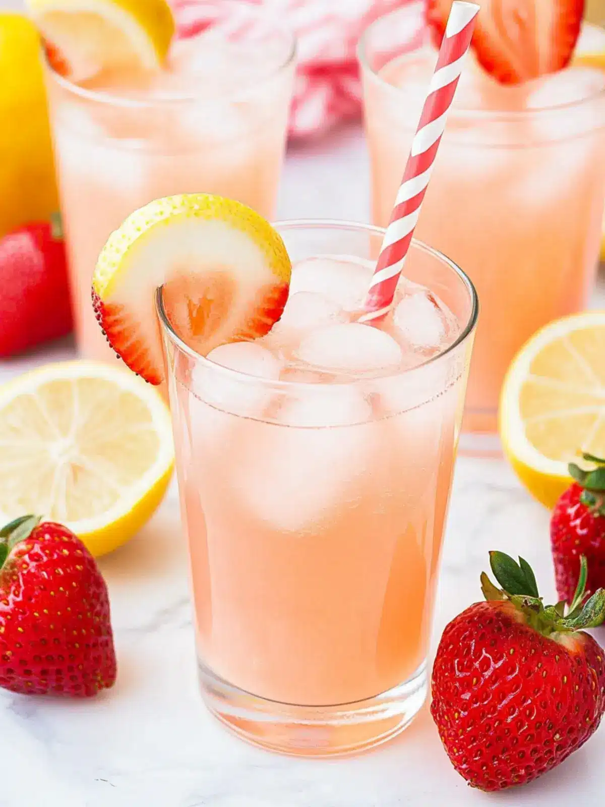 Savor Summer with Strawberry Vodka Lemonade Bliss 3 Strawberry Vodka Lemonade