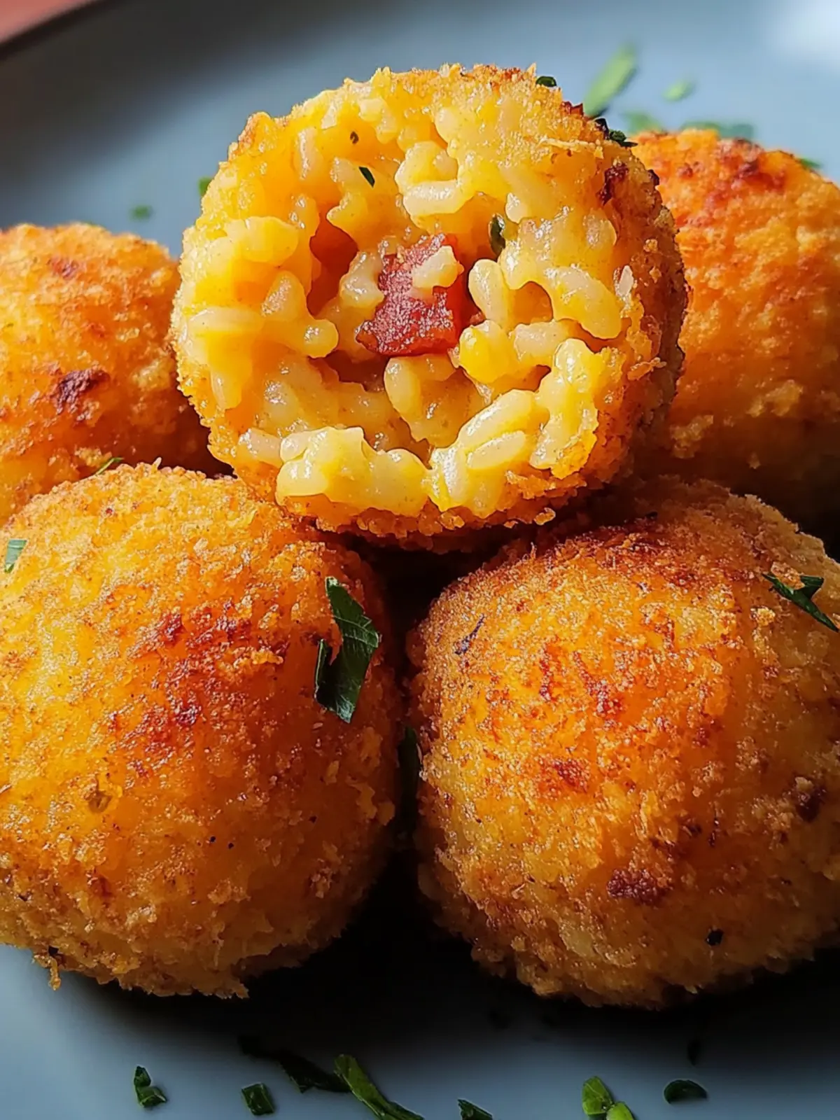 Delicious Arancini Carbonara: A Cheesy Twist on Tradition 2 Arancini Carbonara