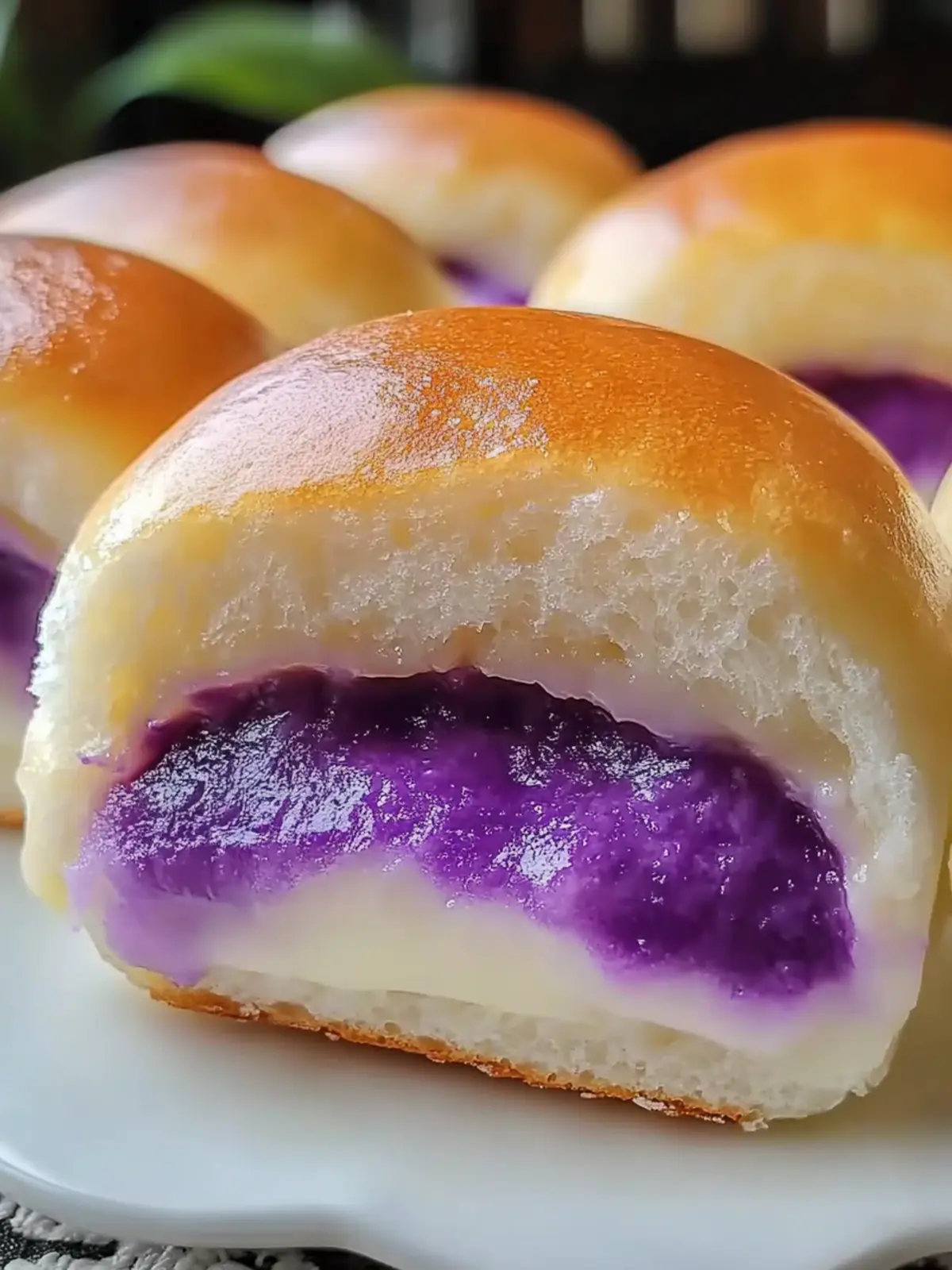 Vegan Ube and Cheese Pandesal That Sparks Joy at Home 4 Vegan Ube and Cheese Pandesal