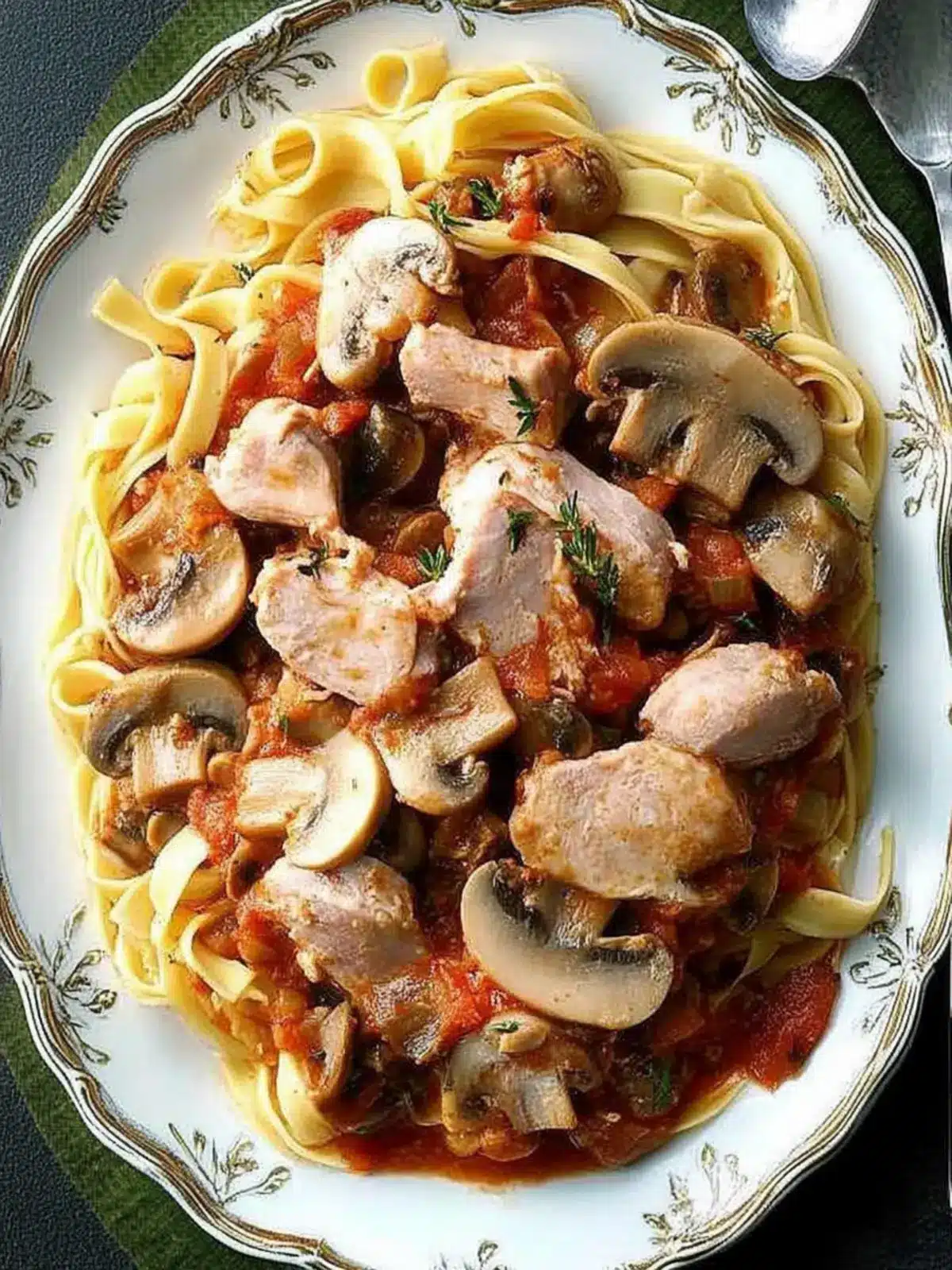 Savor Pressure-Cooker Mushroom Pork Ragout in 30 Minutes! 2 Pressure-Cooker Mushroom Pork Ragout
