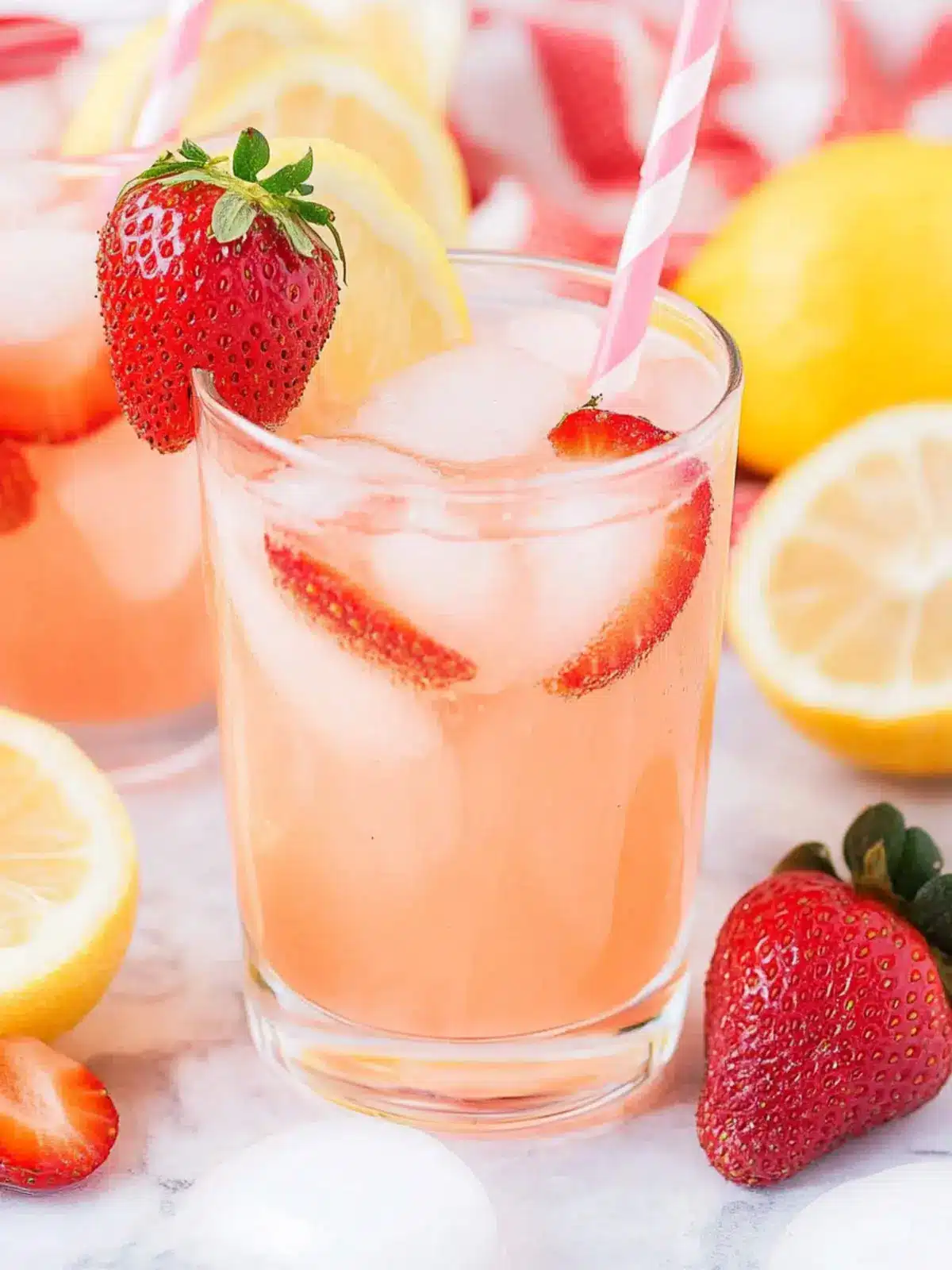 Savor Summer with Strawberry Vodka Lemonade Bliss 5 Strawberry Vodka Lemonade