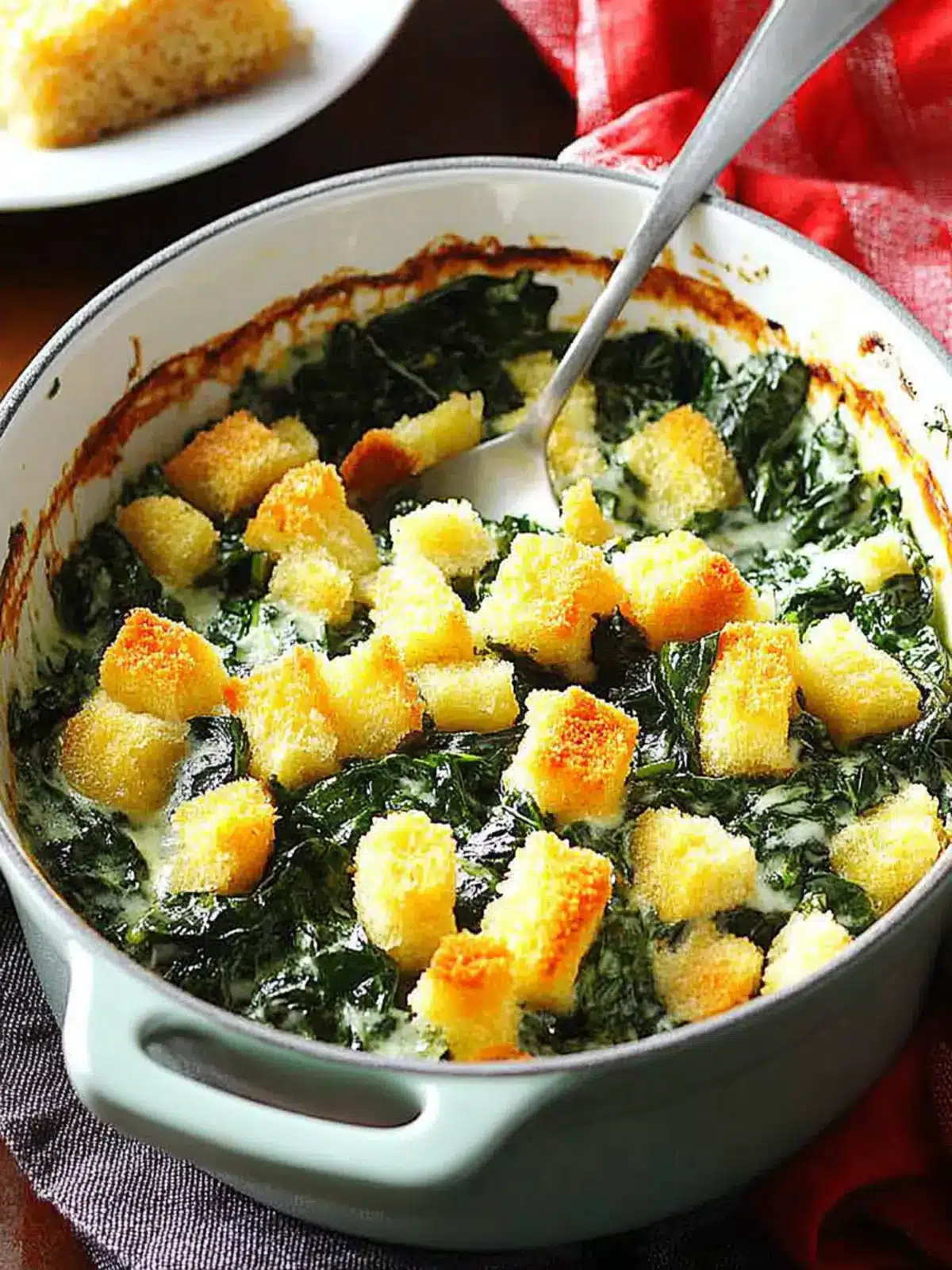 Delicious Crunchy Spinach Casserole That Everyone Will Love 5 Crunchy Spinach Casserole