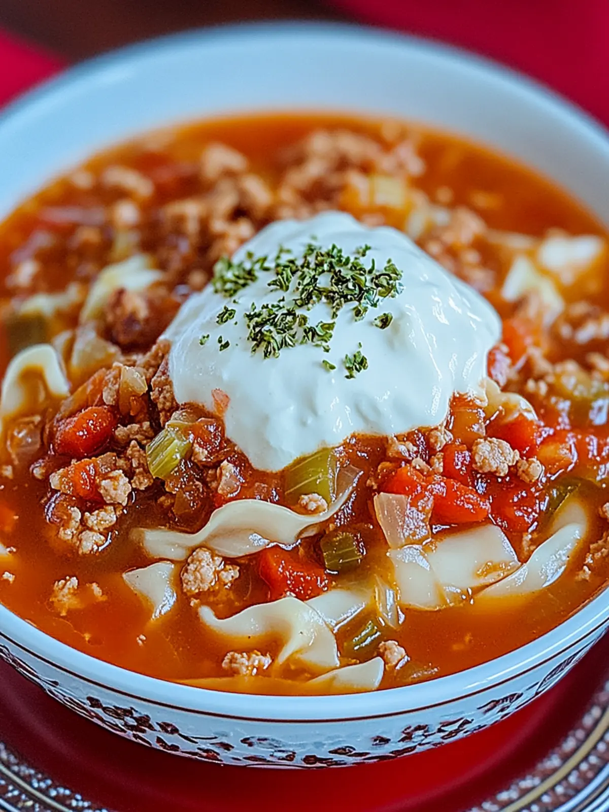 Crockpot Cabbage Roll Soup That's Bursting with Flavor 4 Crockpot Cabbage Roll Soup