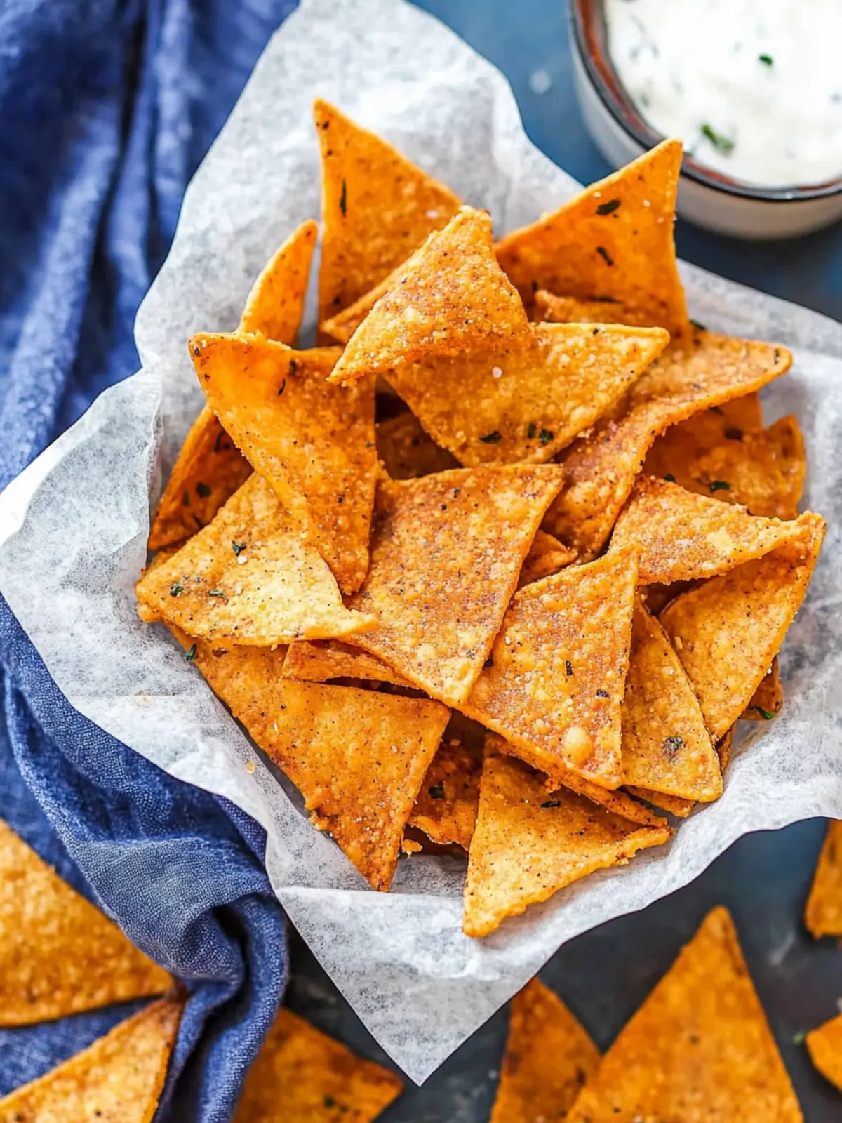 Homemade Cool Ranch Doritos That Outshine Store-Bought! 3 Homemade Cool Ranch Doritos