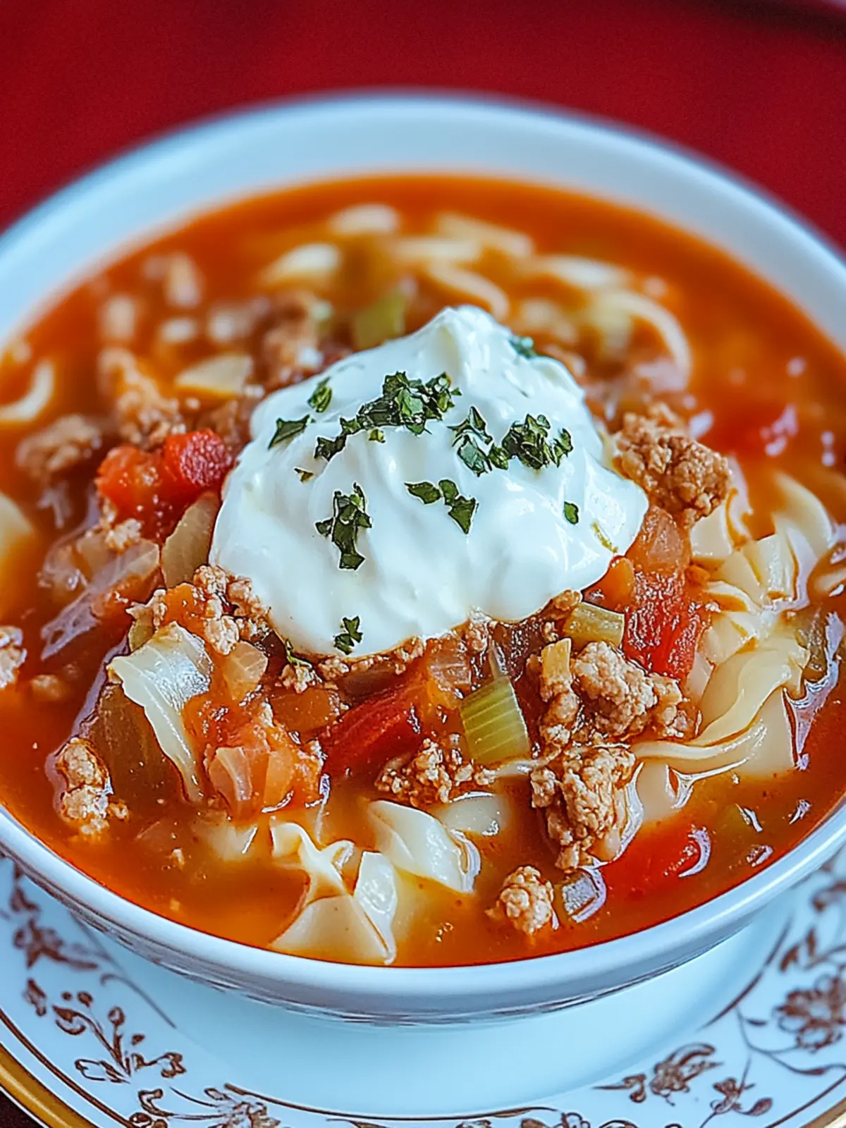 Crockpot Cabbage Roll Soup That's Bursting with Flavor 3 Crockpot Cabbage Roll Soup
