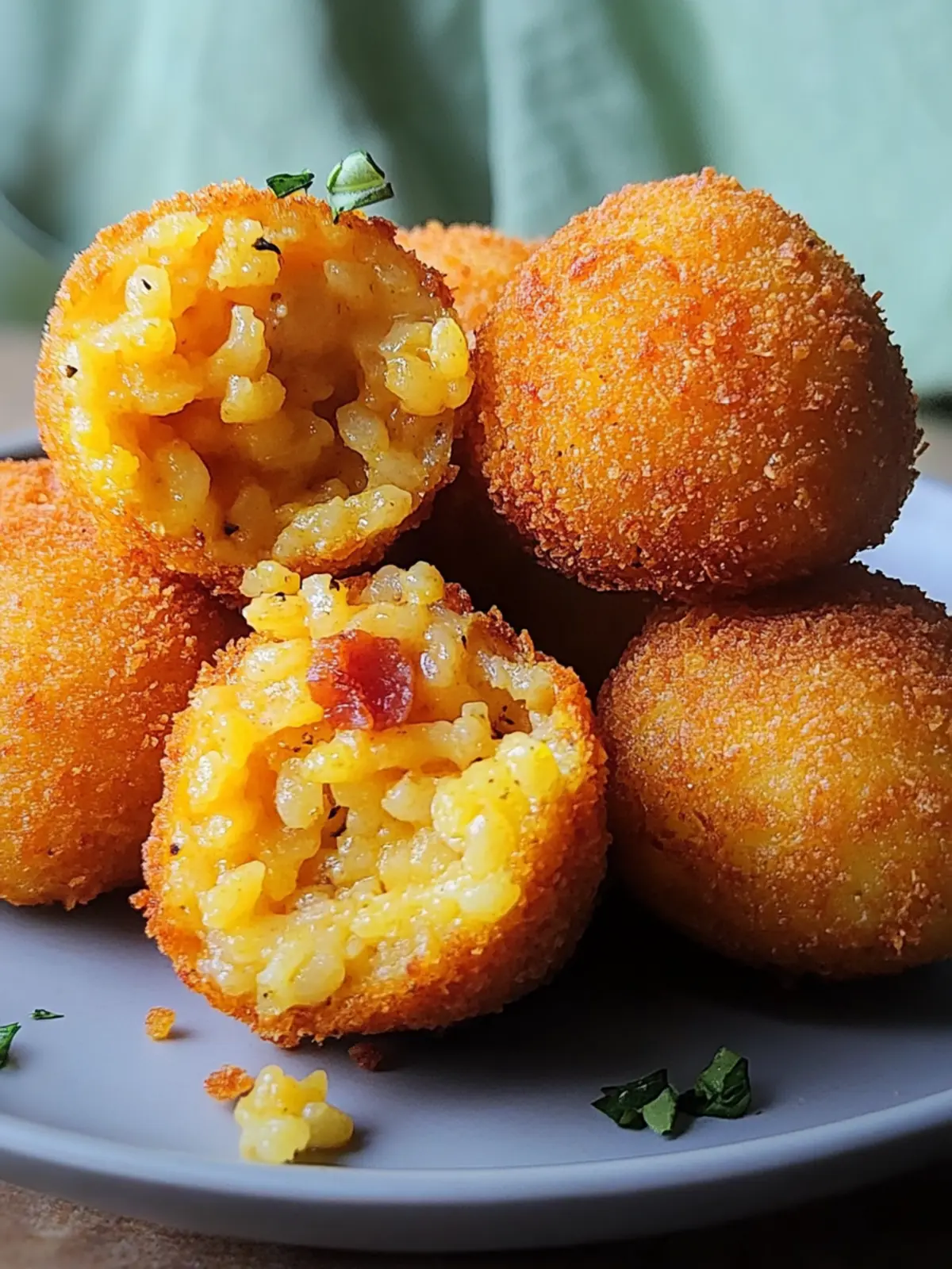 Delicious Arancini Carbonara: A Cheesy Twist on Tradition 3 Arancini Carbonara