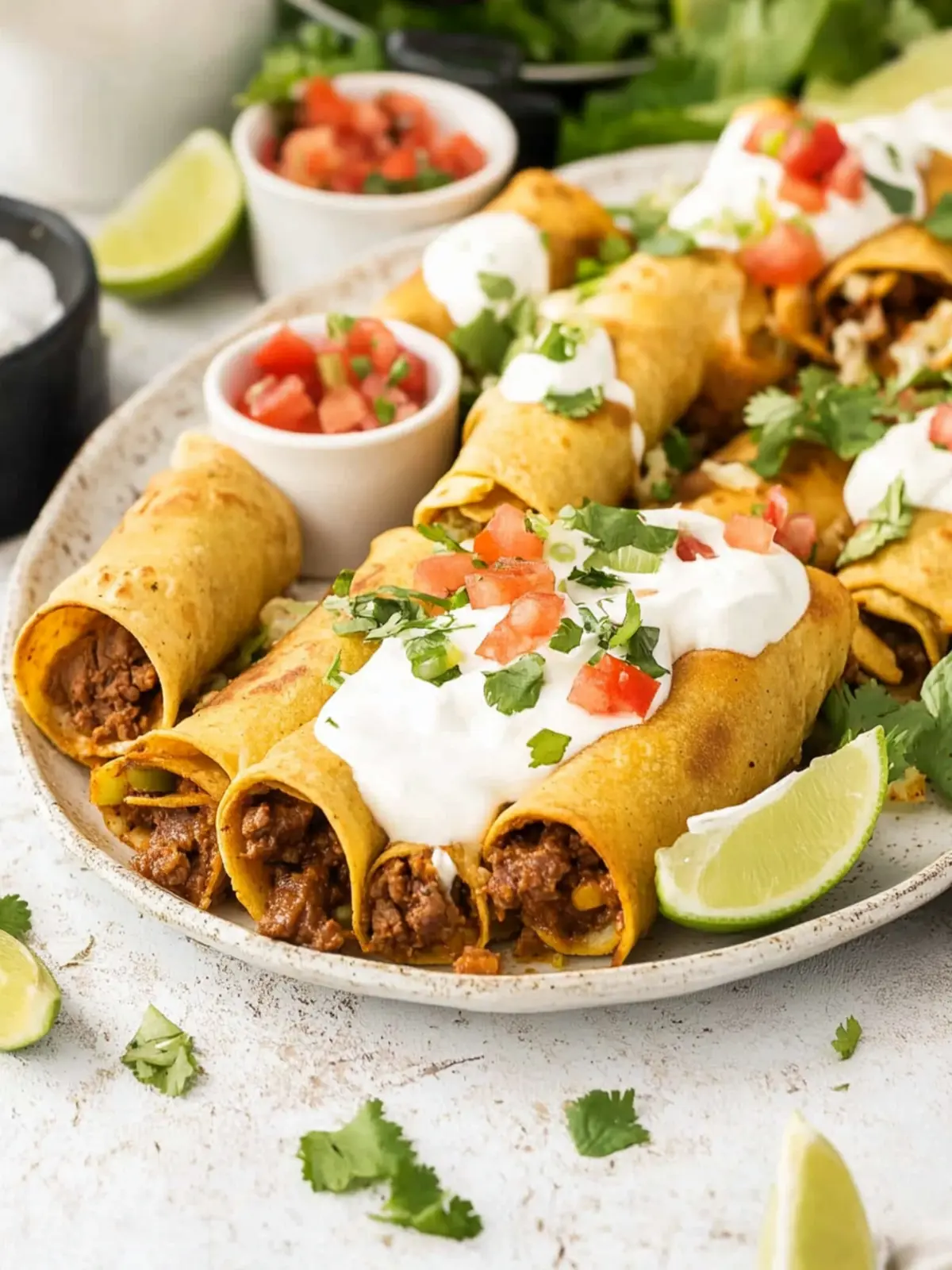 Delicious Baked Beef Taquitos Easy Recipe for Taco Night 5 Baked Beef Taquitos