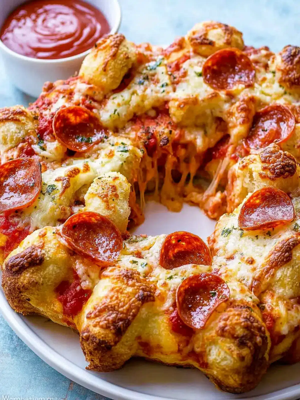 Irresistible Pizza Monkey Bread: A Fun Family Feast! 2 Pizza Monkey Bread