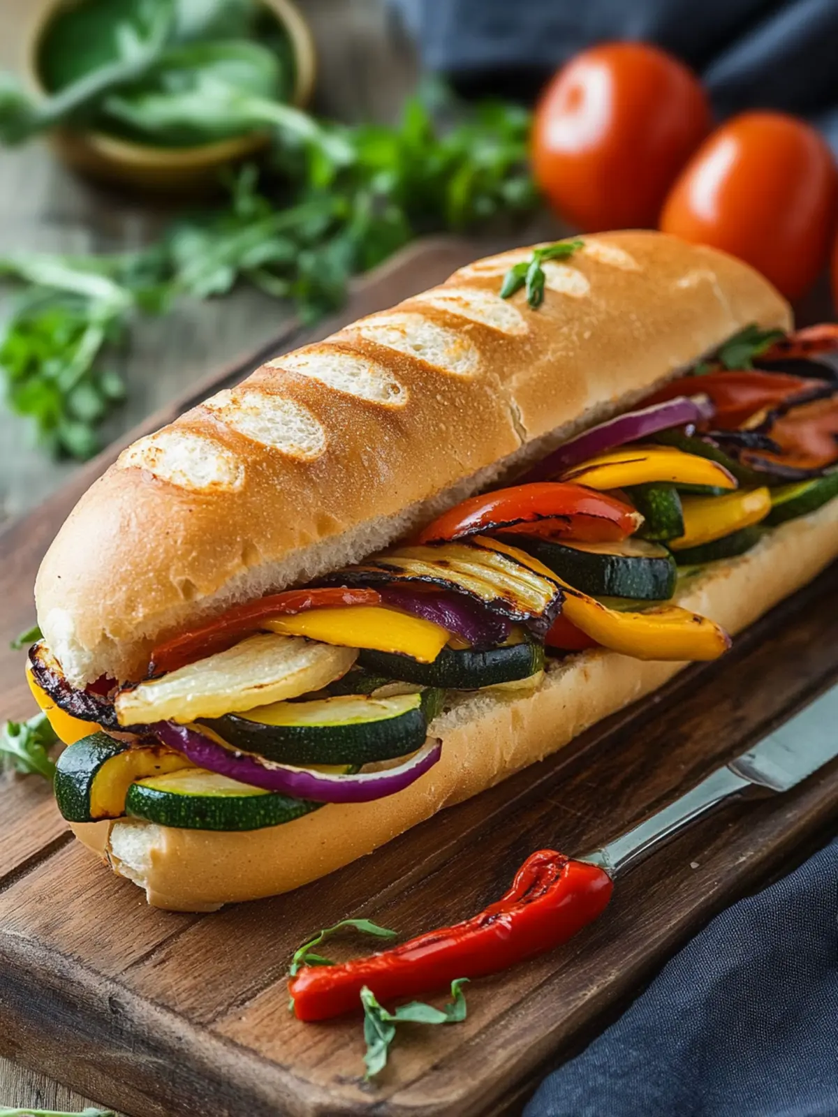 Savor the Best Grilled Vegetable Hoagie for Easy Summer Meals 3 Grilled Vegetable Hoagie