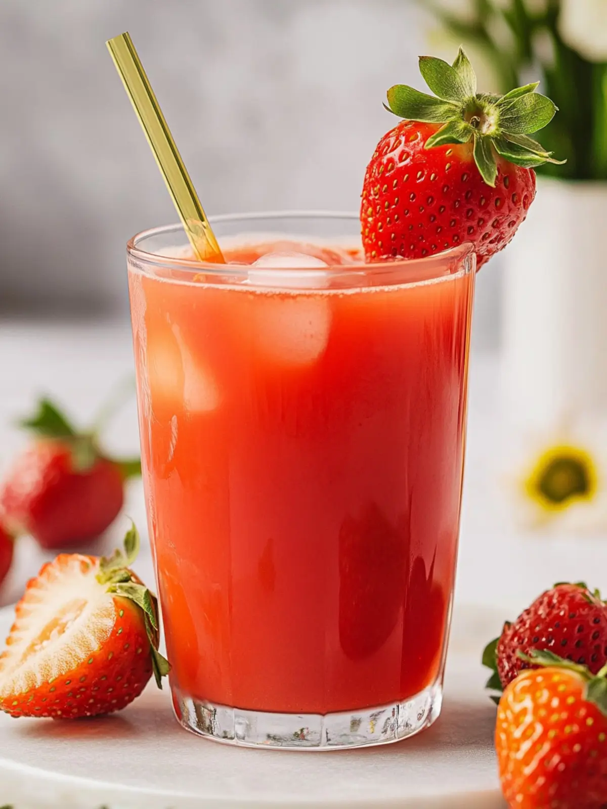 Refreshing Strawberry Green Tea Bliss for a Homemade Treat 3 Strawberry Green Tea