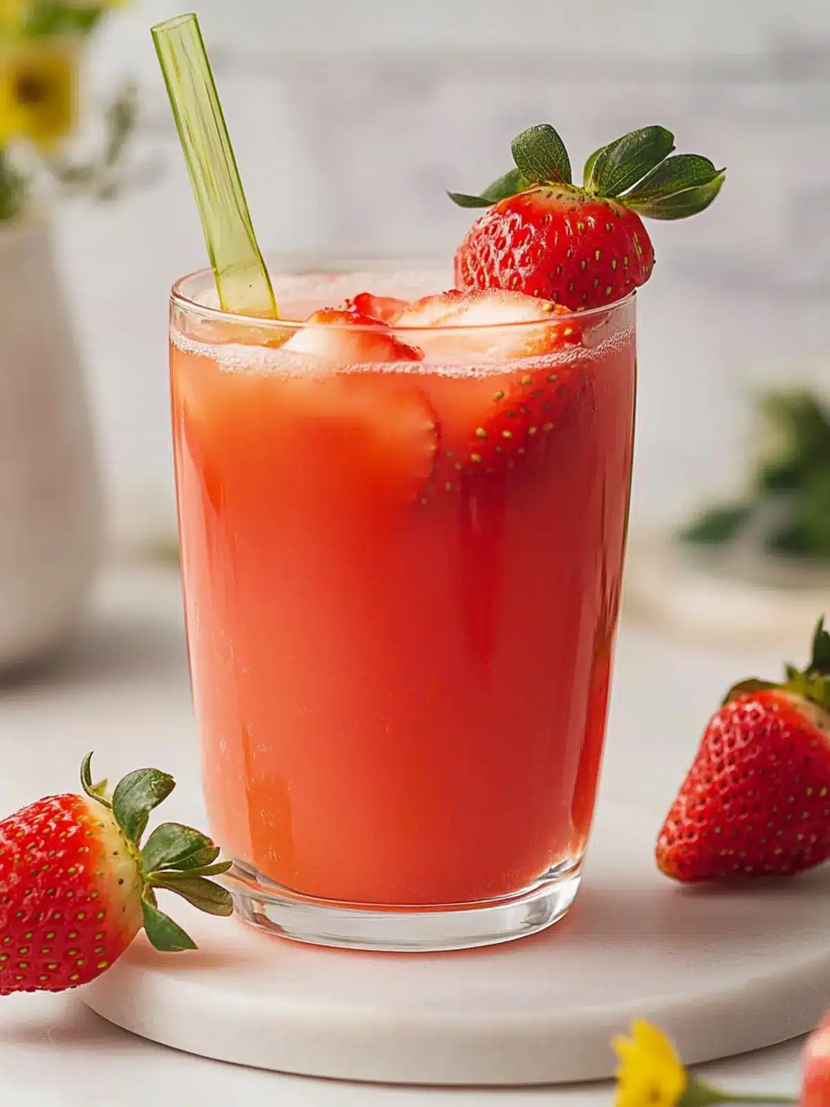 Refreshing Strawberry Green Tea Bliss for a Homemade Treat 2 Strawberry Green Tea