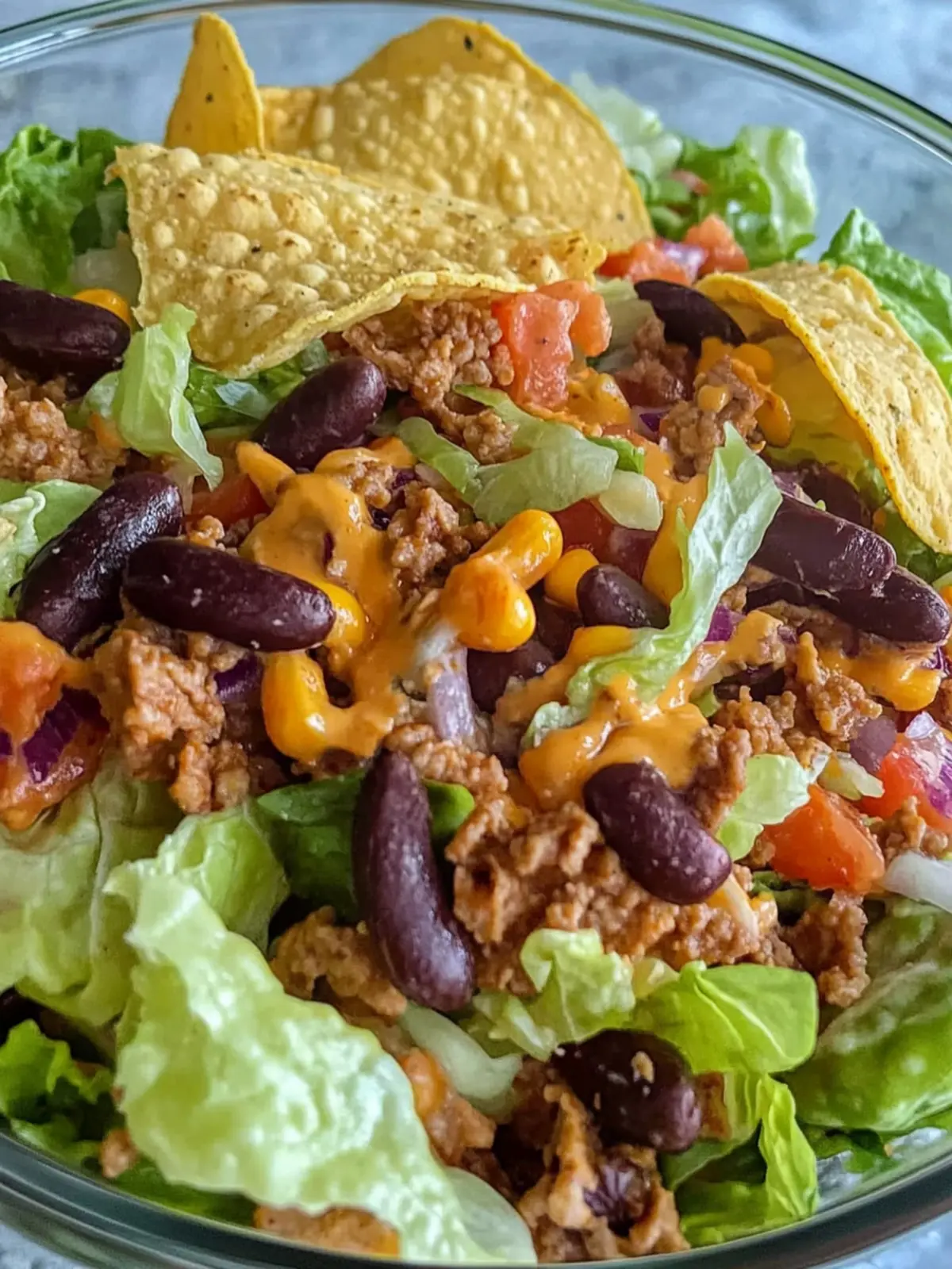 Savor the Crunch: Ultimate Doritos Taco Salad Delight 4 Doritos Taco Salad
