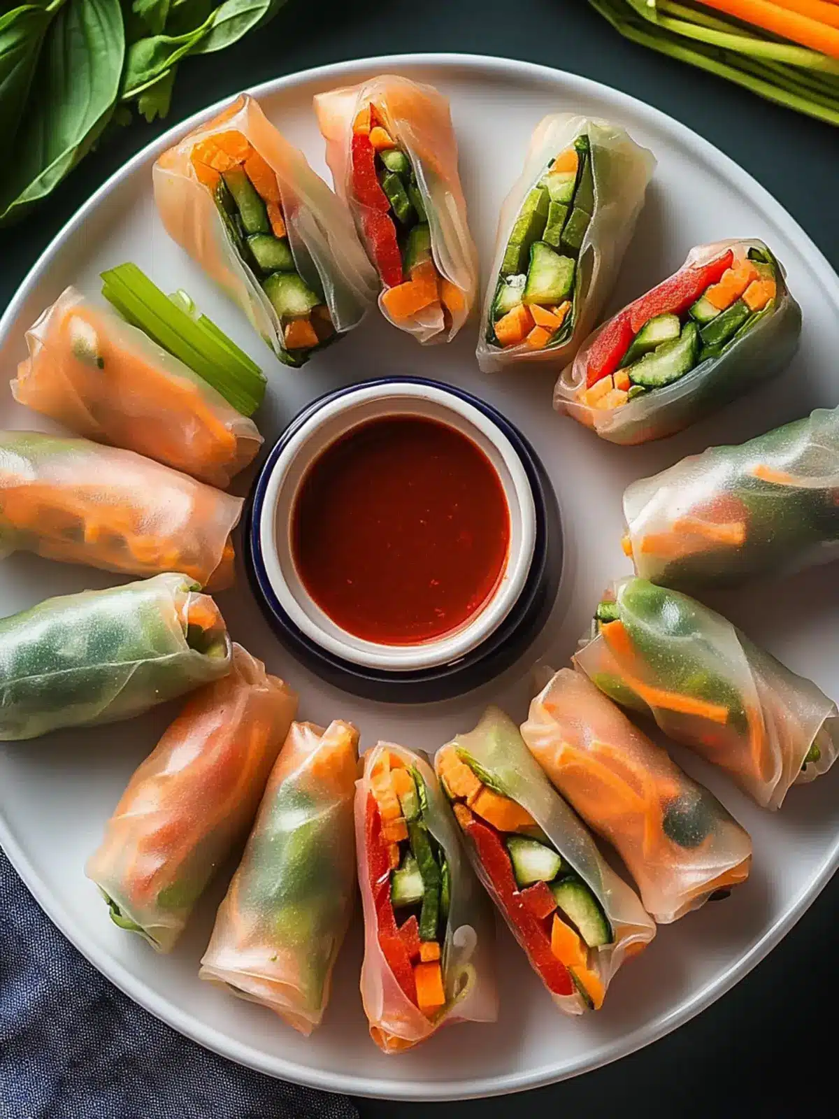 Fresh and Crunchy Vegetable Spring Rolls You'll Love 2 Vegetable Spring Rolls
