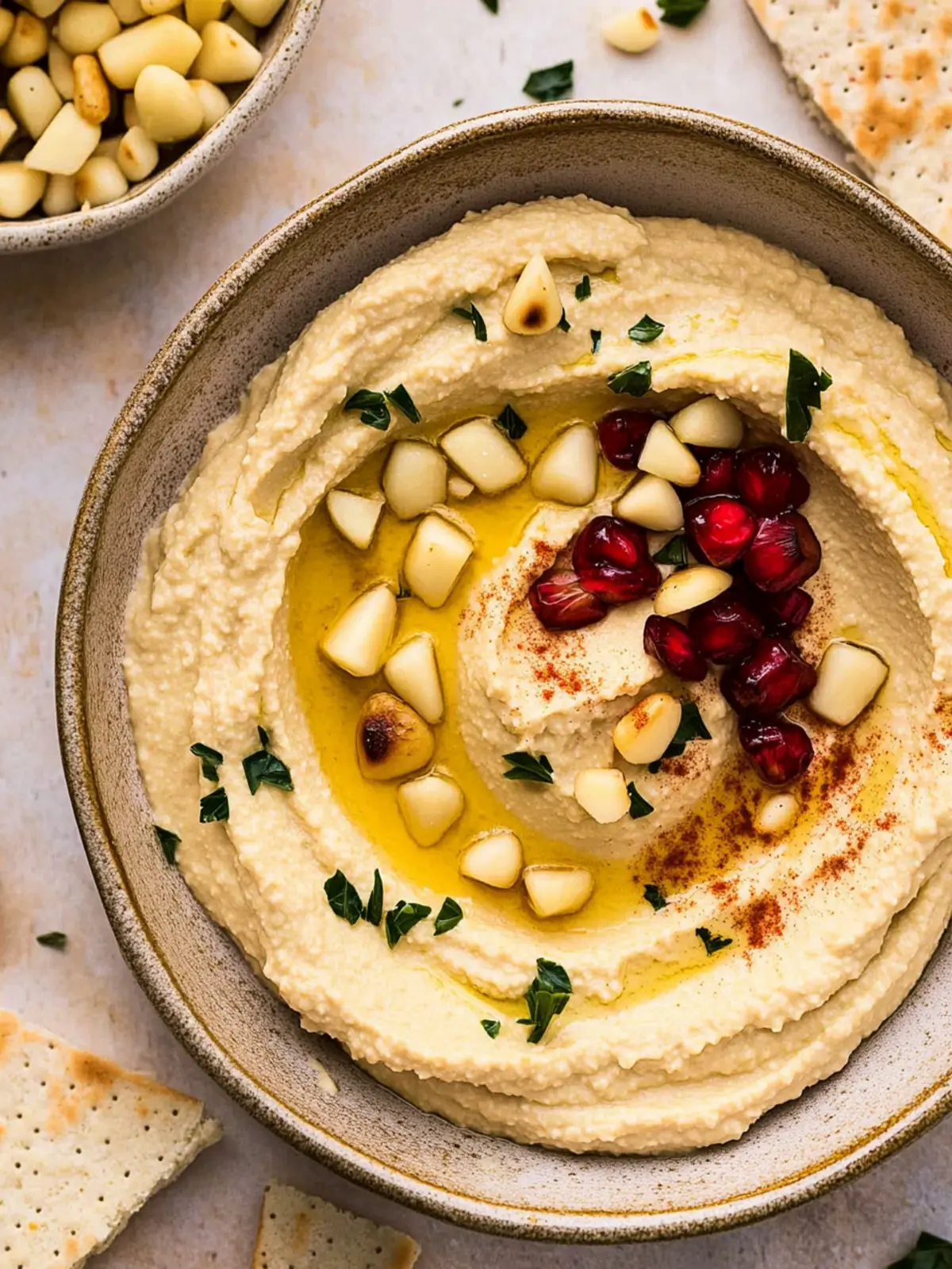 Toasted Pine Nut Hummus: A Creamy, Nutty Delight You’ll Love 2 Toasted Pine Nut Hummus