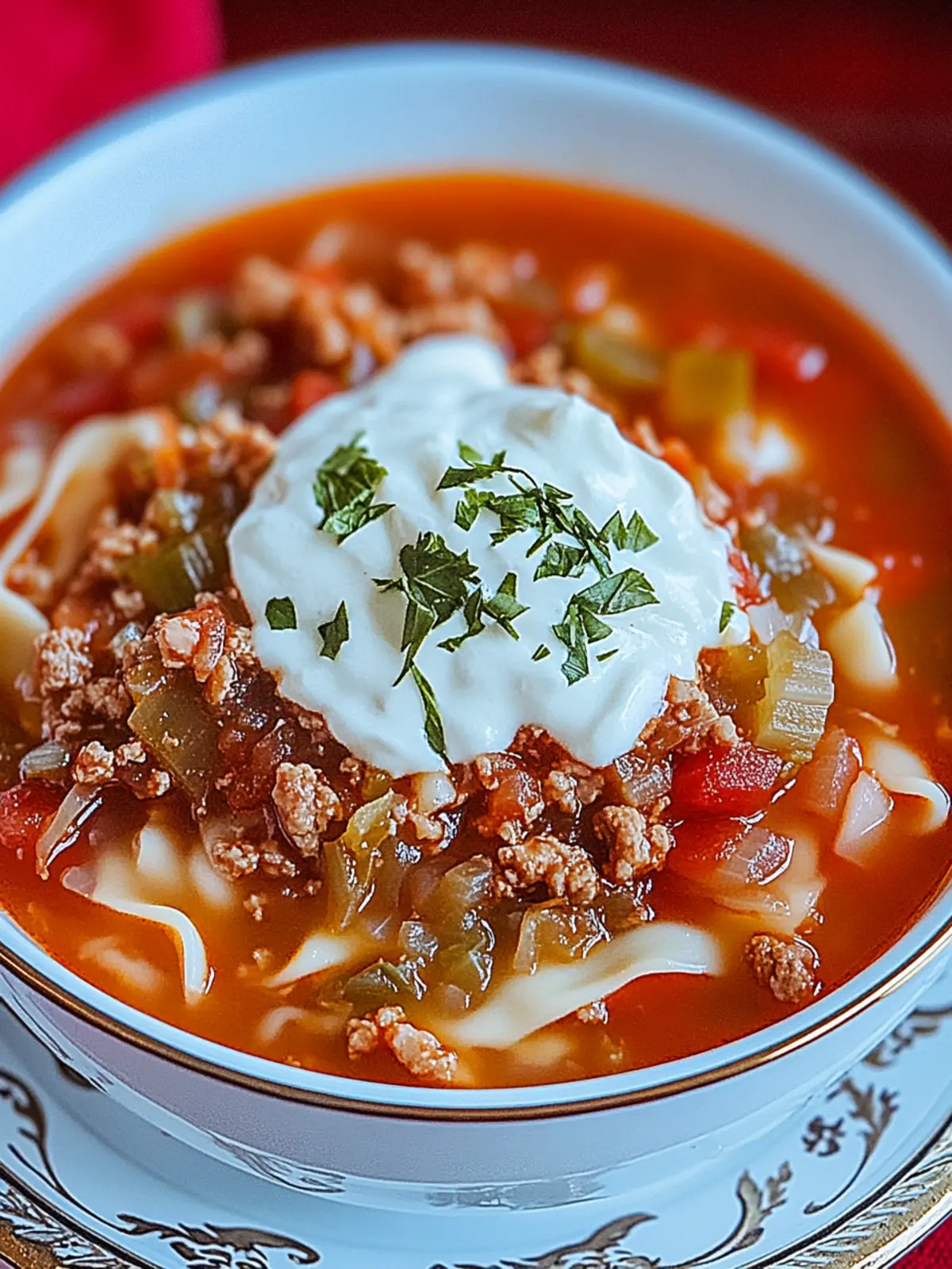 Crockpot Cabbage Roll Soup That's Bursting with Flavor 5 Crockpot Cabbage Roll Soup