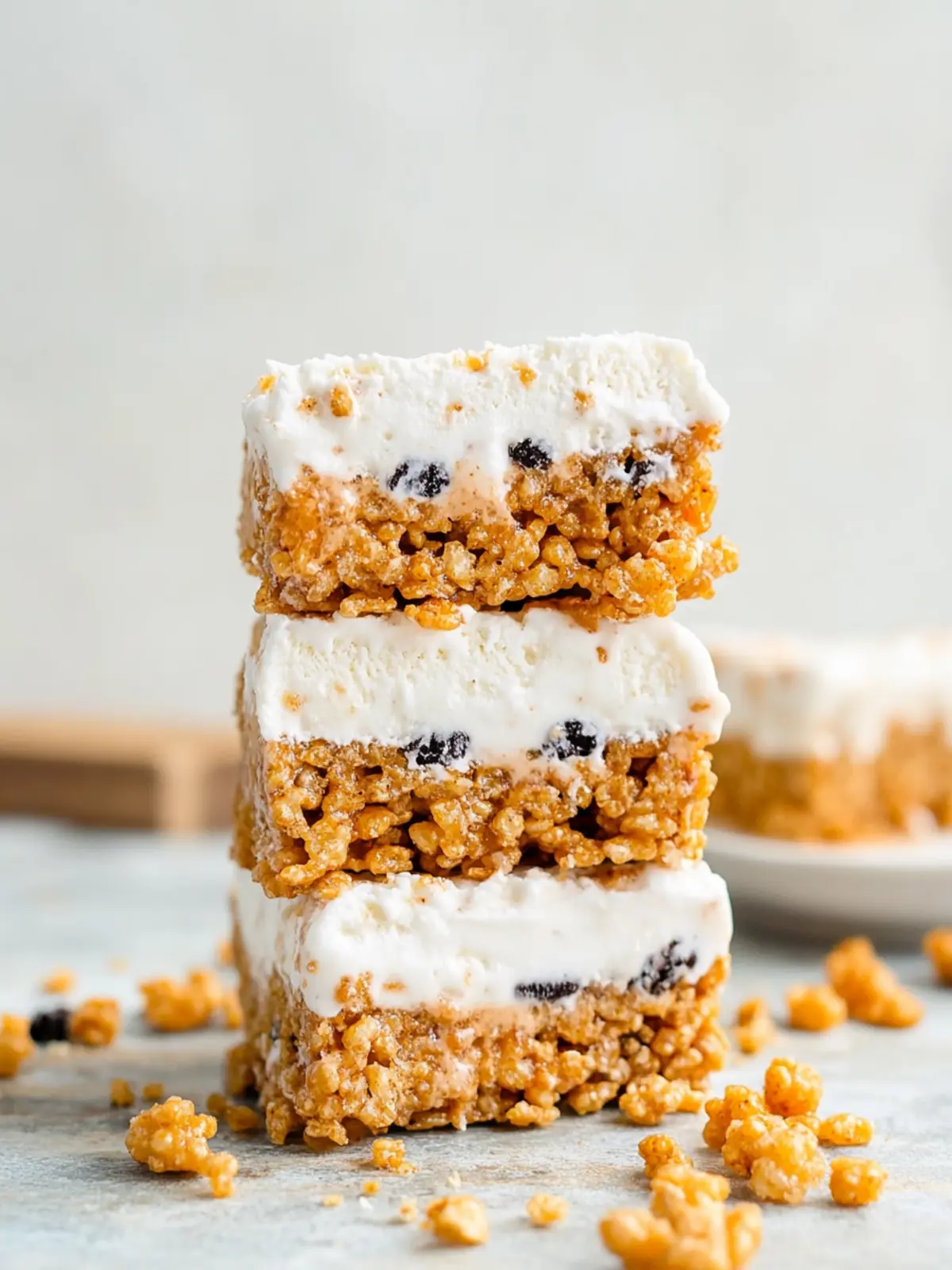 Peanut Butter Rice Krispie Ice Cream Sandwiches You’ll Devour 2 Peanut Butter Rice Krispie Ice Cream Sandwiches