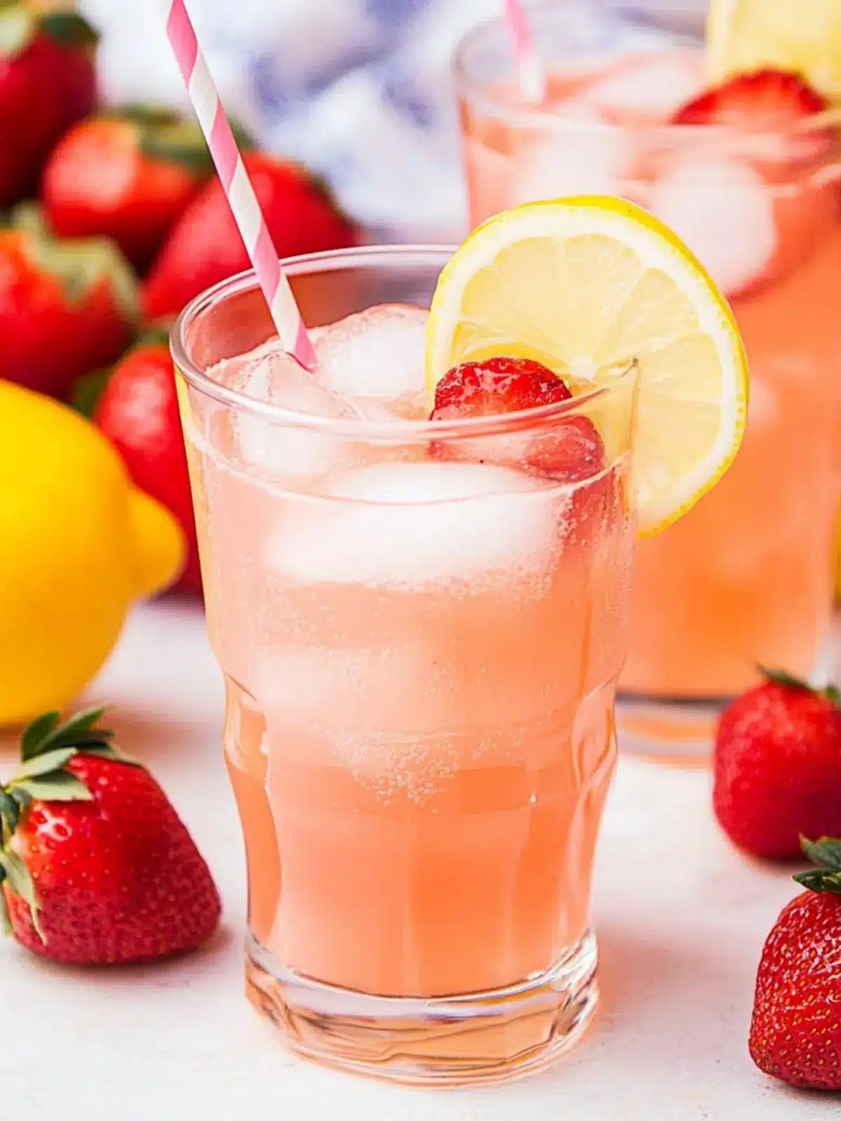 Savor Summer with Strawberry Vodka Lemonade Bliss 2 Strawberry Vodka Lemonade