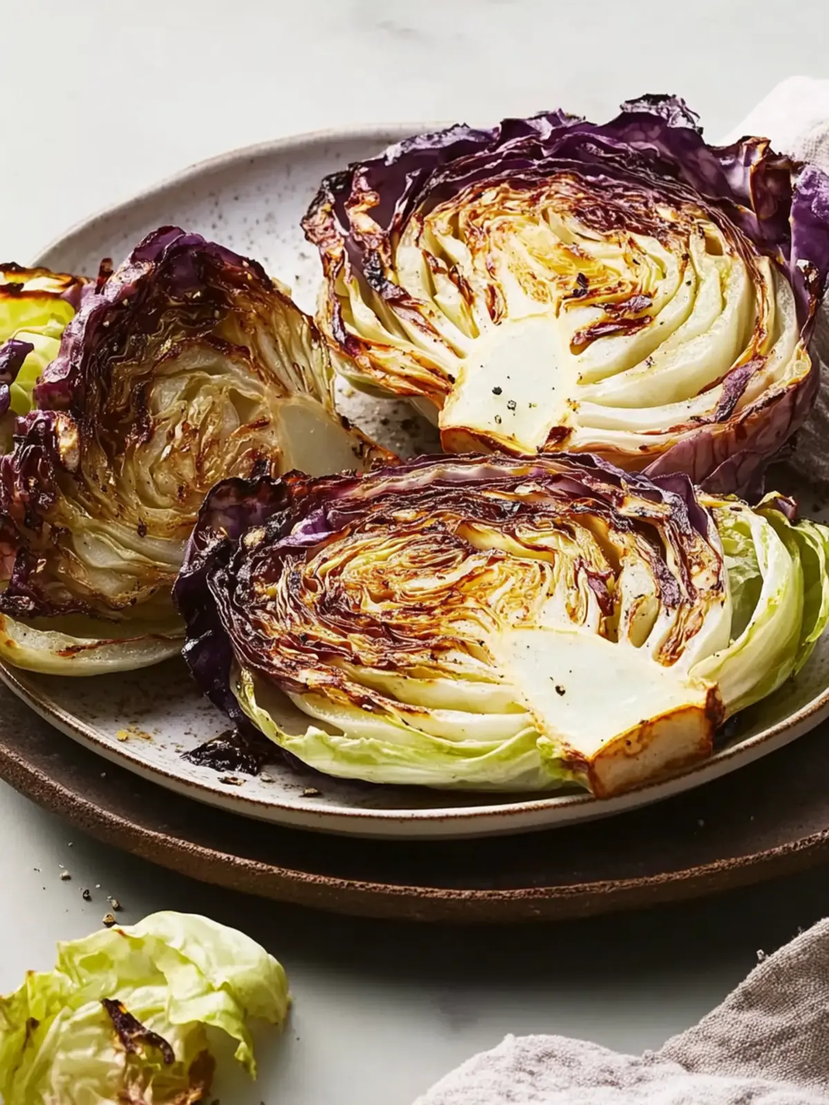 Savor Roasted Cabbage with Lemon for a Flavorful Twist 2 Roasted Cabbage