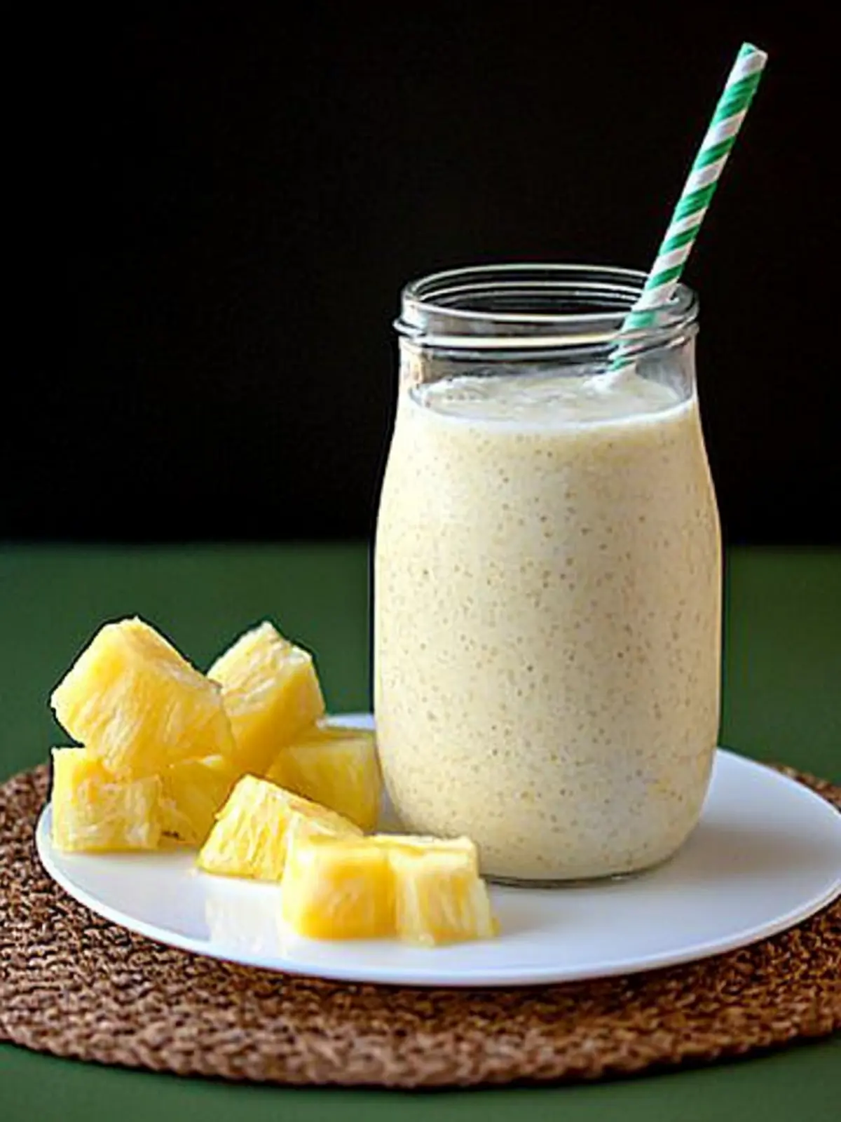 Pineapple Coconut Milk Smoothie: Your Refreshing Tropical Boost 2 Pineapple Coconut Milk Smoothie