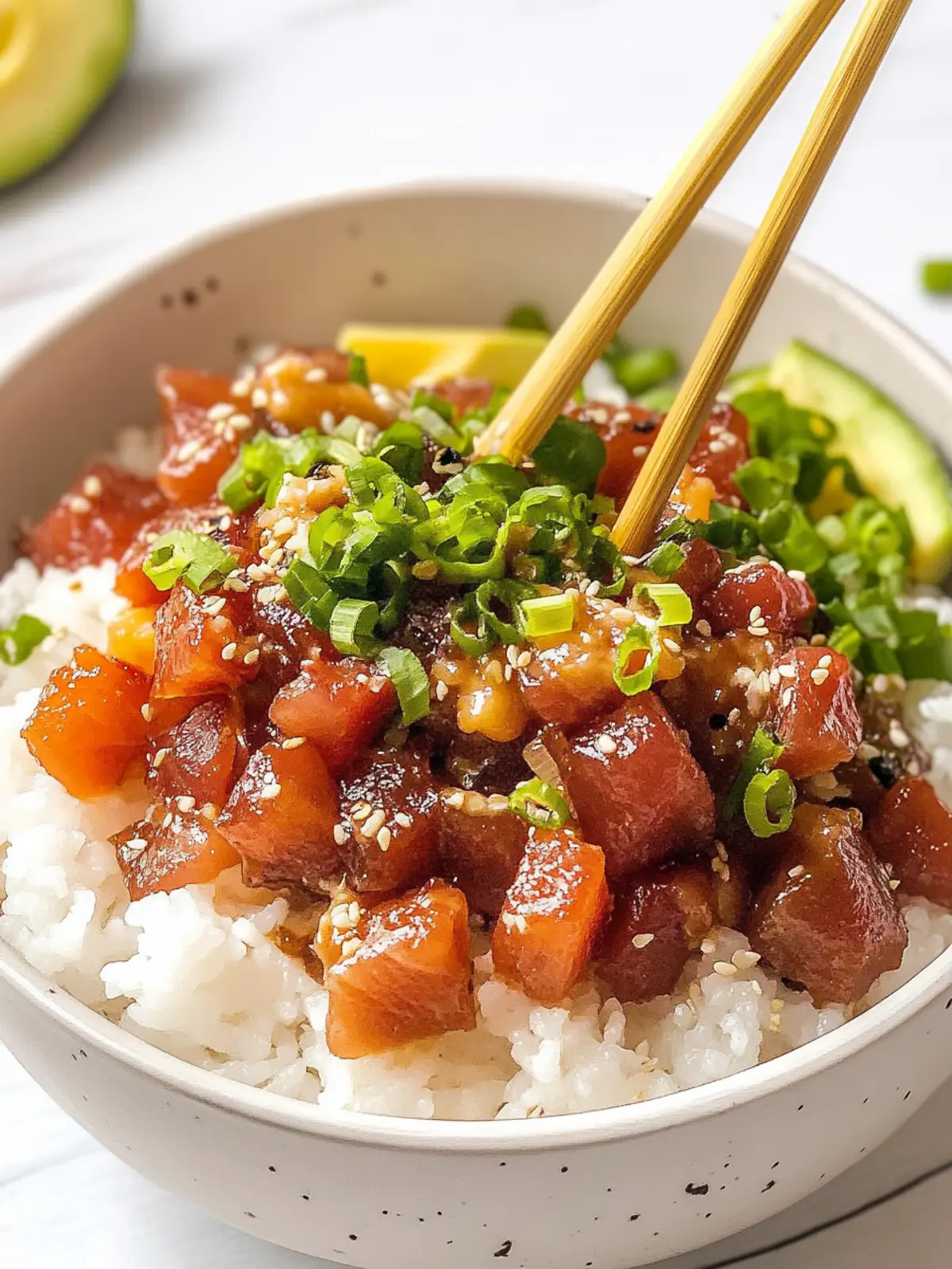 Savor the Flavor: Easy Hawaiian Poke Bowl Recipe You’ll Love 3 Hawaiian Poke Bowl