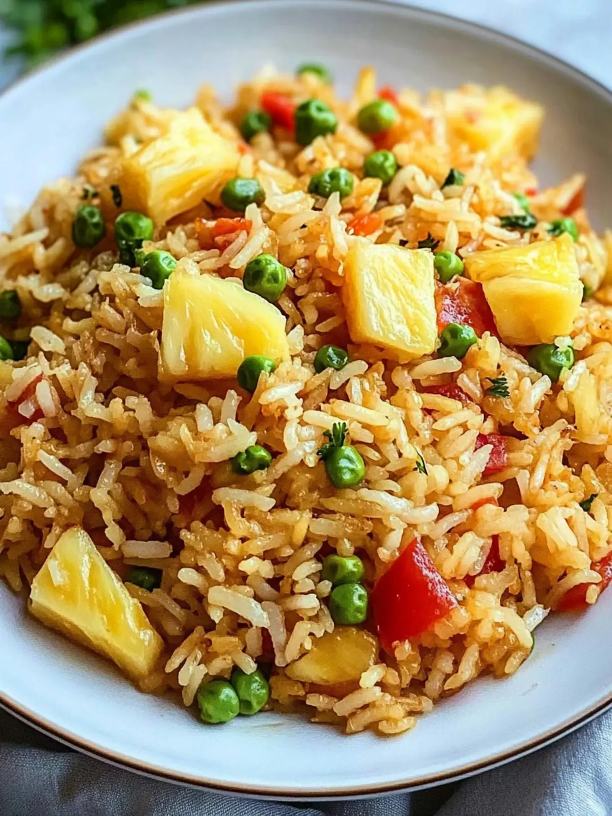 Pineapple Fried Rice: A Tropical Twist to Dinner Bliss 4 Pineapple Fried Rice