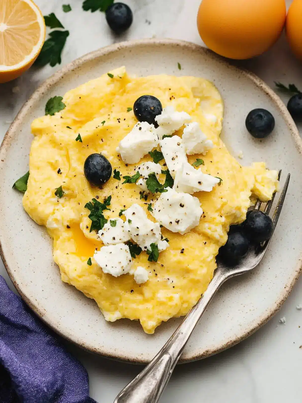 Delicious Goat Cheese Scrambled Eggs for a Flavor Boost 4 Goat Cheese Scrambled Eggs