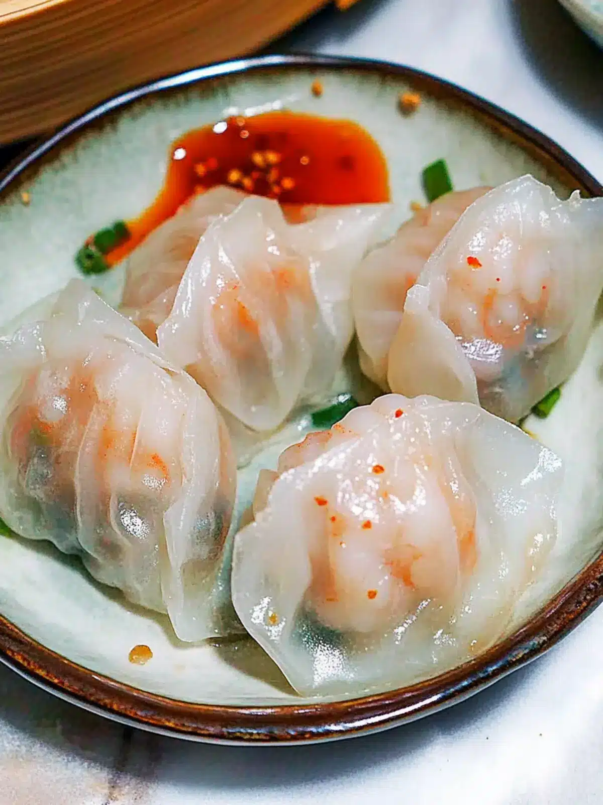 Cheat Shrimp Crystal Dumplings That Wow in Every Bite 3 cheat shrimp crystal dumplings!