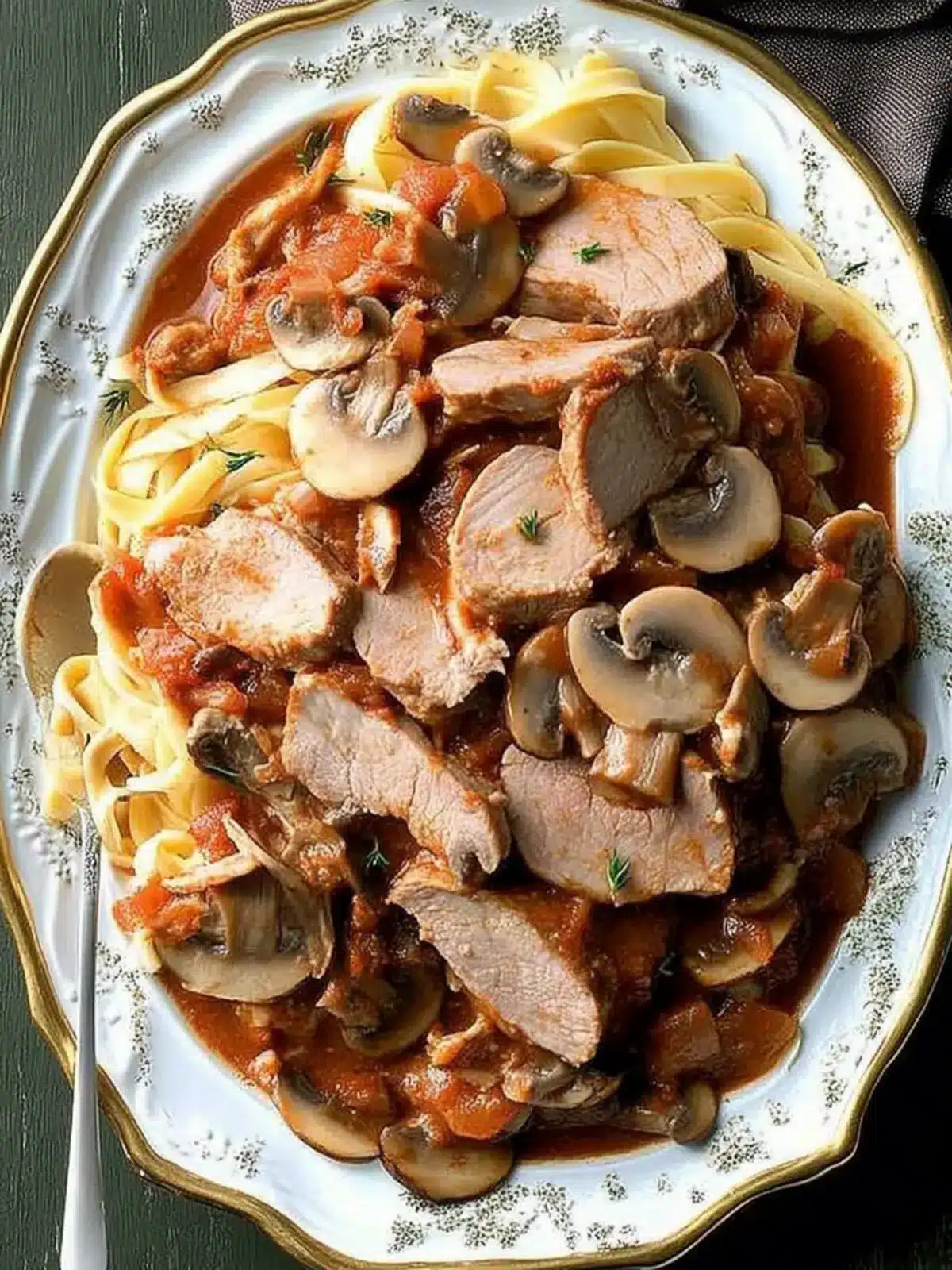 Savor Pressure-Cooker Mushroom Pork Ragout in 30 Minutes! 5 Pressure-Cooker Mushroom Pork Ragout