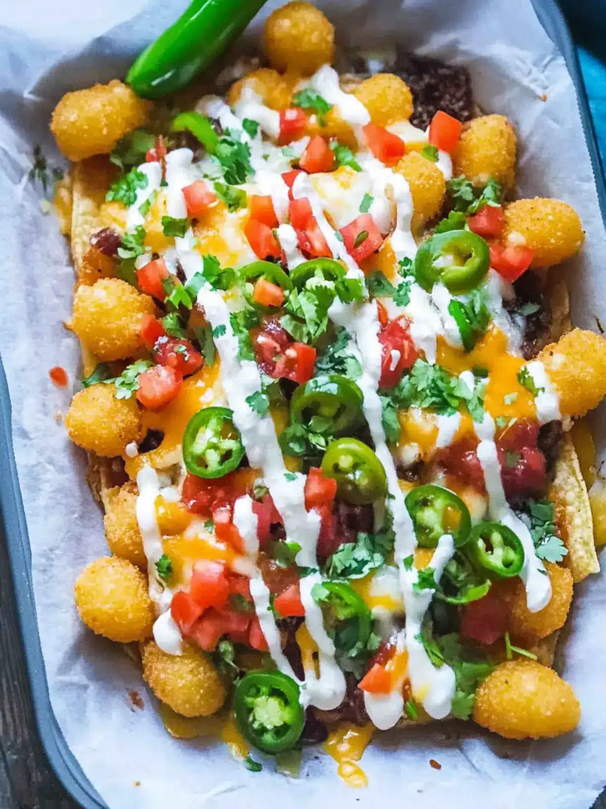 Irresistible Totchos: Your New Favorite Tater Tot Nachos Recipe 5 Totchos (Tater Tot Nachos)