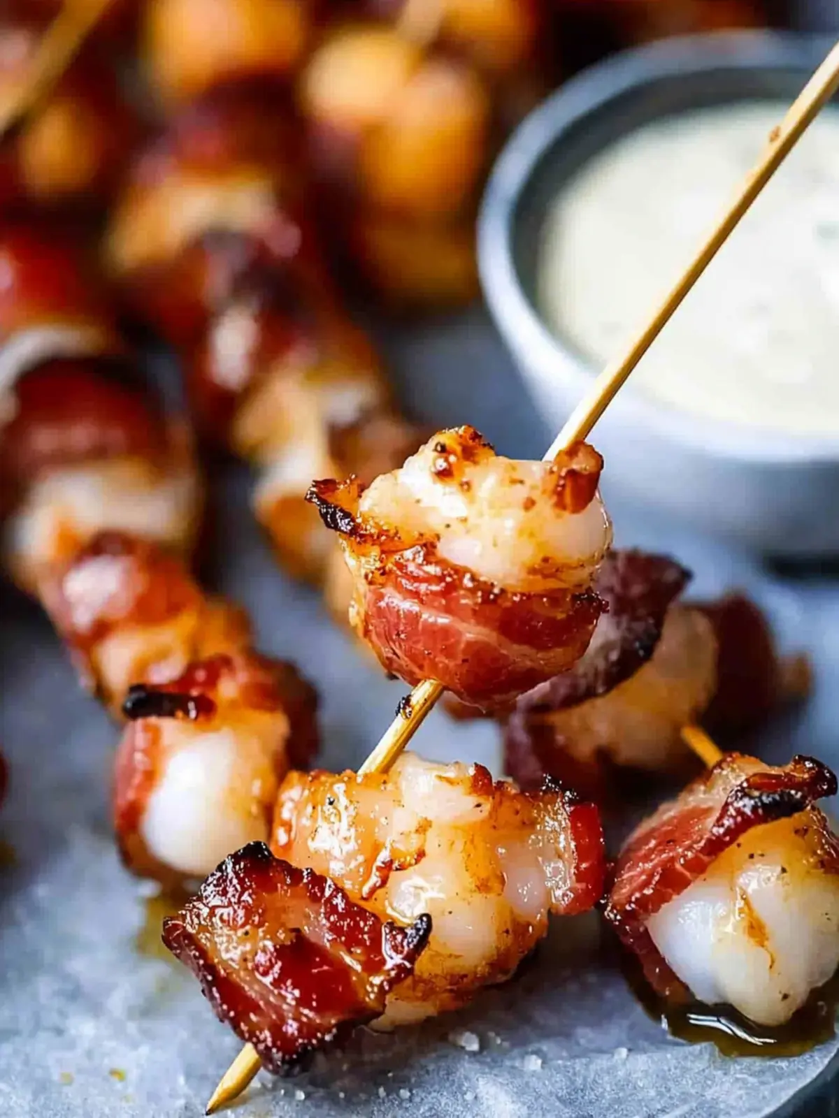 Bacon Wrapped Shrimp: A Flavor Explosion in Every Bite 2 Bacon Wrapped Shrimp