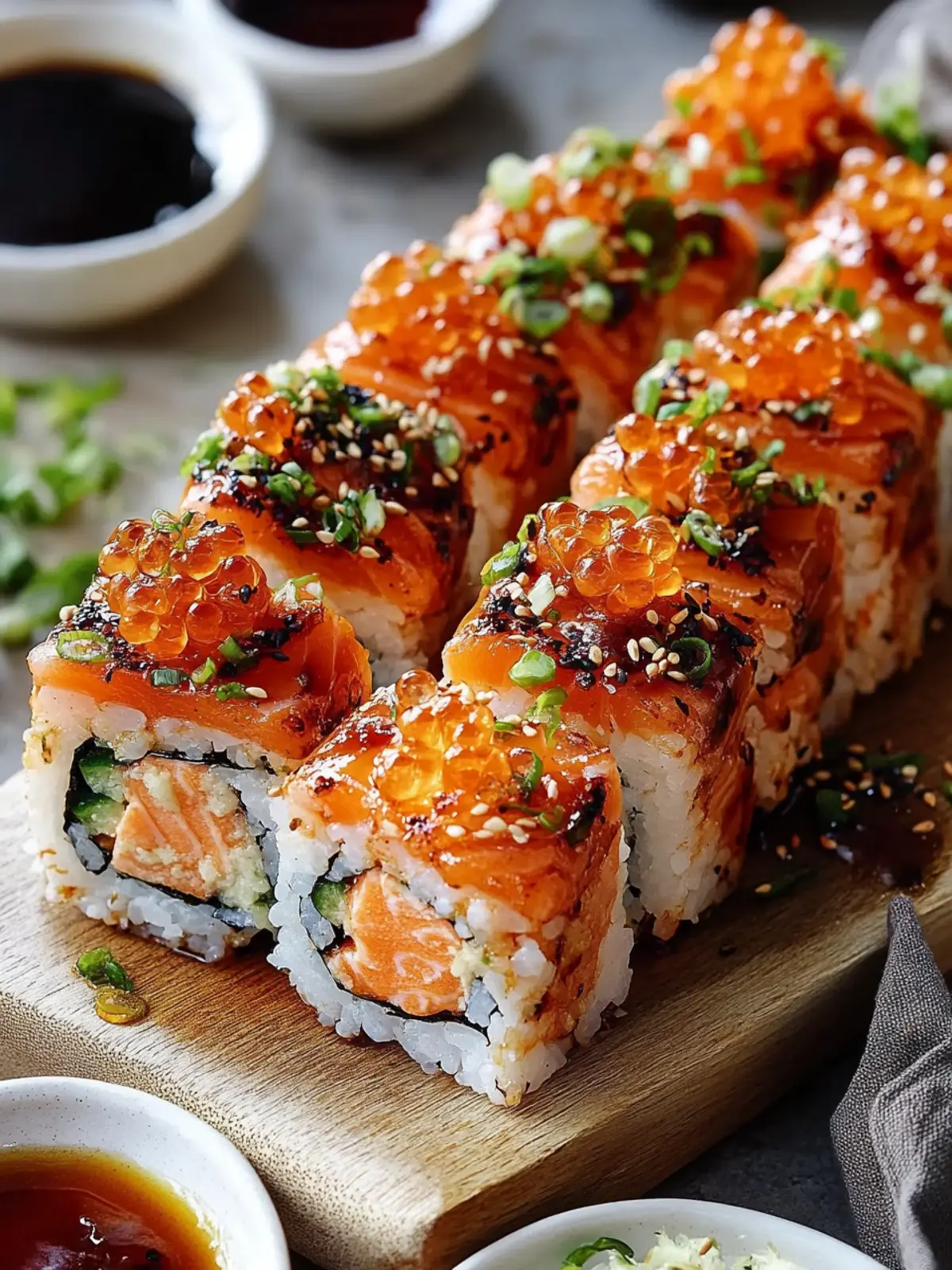 Spicy Salmon Sushi Bake: A Flavorful Twist on Comfort Food 4 Spicy Salmon Sushi Bake