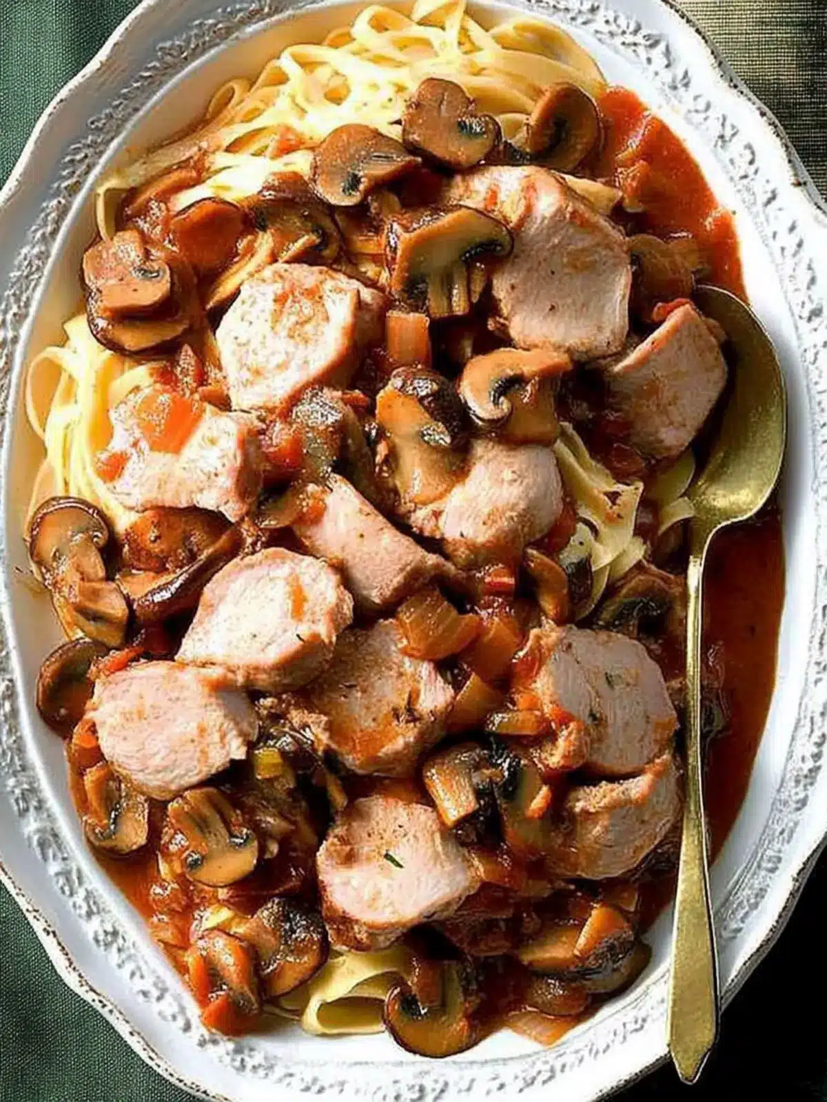 Savor Pressure-Cooker Mushroom Pork Ragout in 30 Minutes! 4 Pressure-Cooker Mushroom Pork Ragout