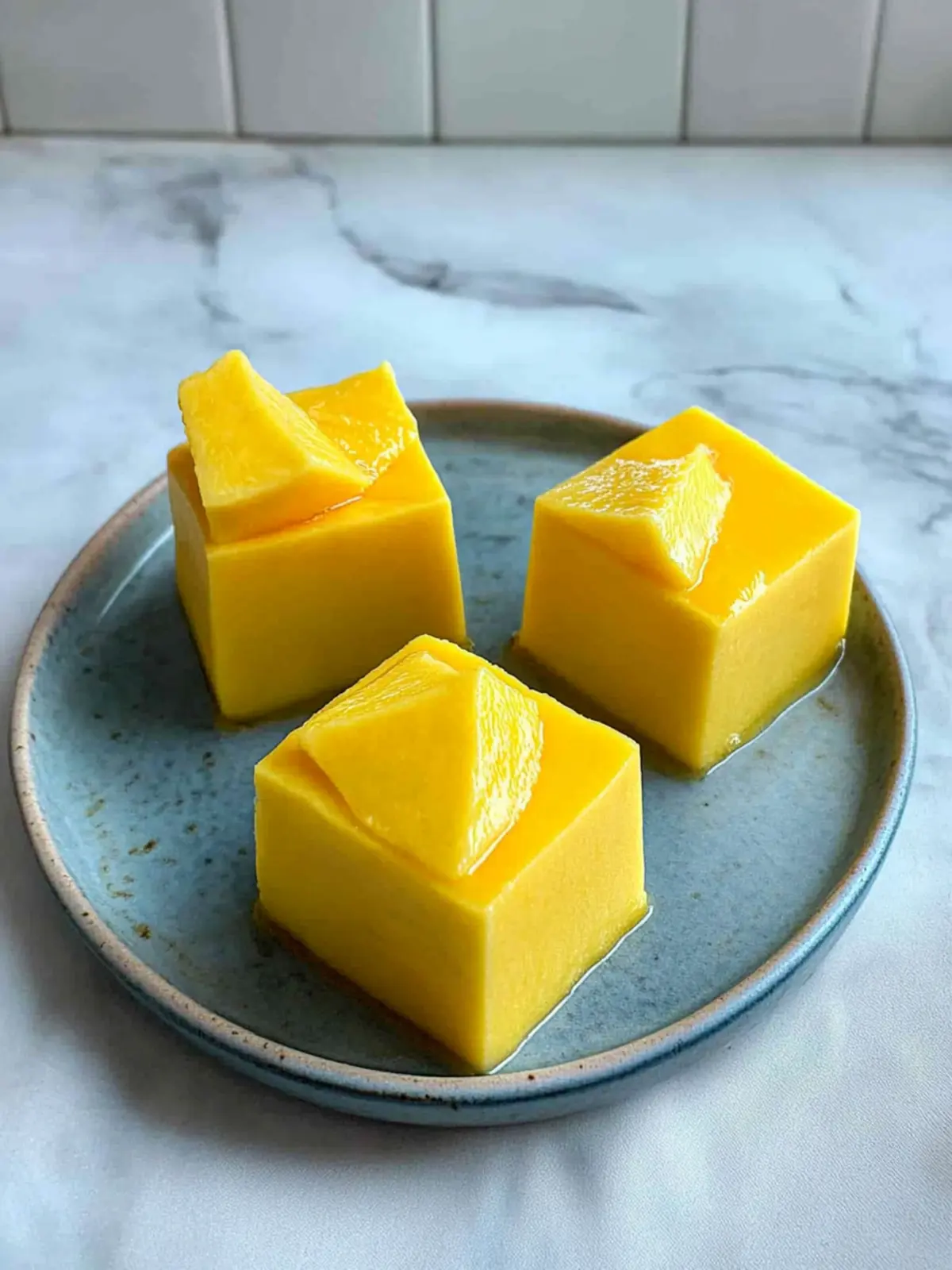 Delicious Mango Pudding That's Easy to Make at Home 4 Mango Pudding