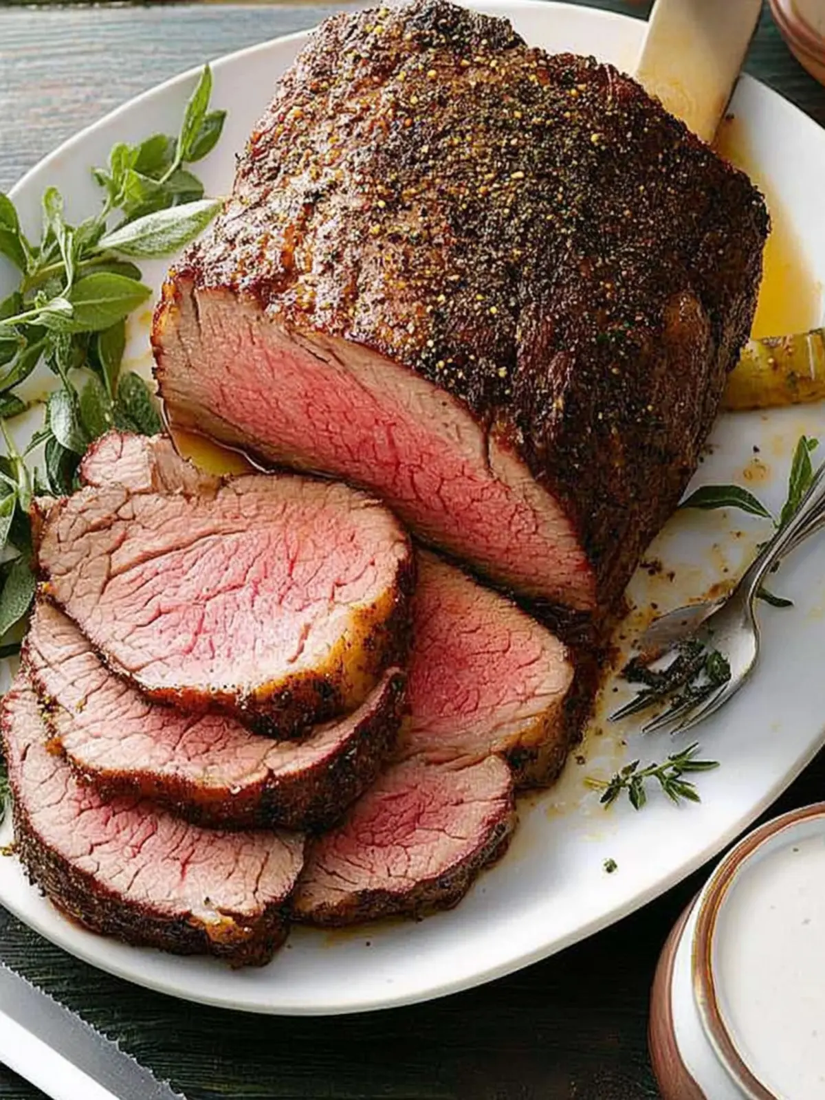 Peppery Roast Beef with Zesty Horseradish Delight 4 Peppery Roast Beef