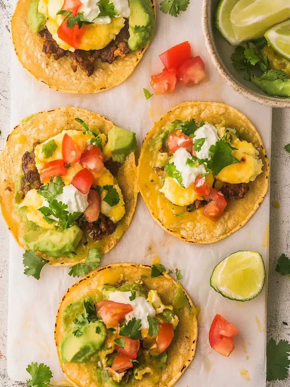 Savor Delicious Breakfast Tostadas for a Perfect Morning! 4 Breakfast Tostadas