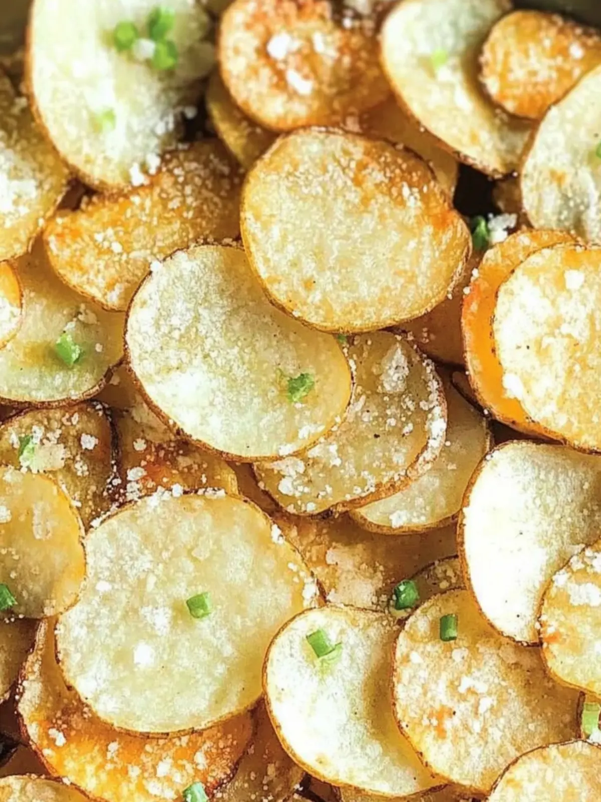 Crispy Homemade Parmesan Potato Chips with Zesty Lime Dip 2 Homemade Parmesan Potato Chips