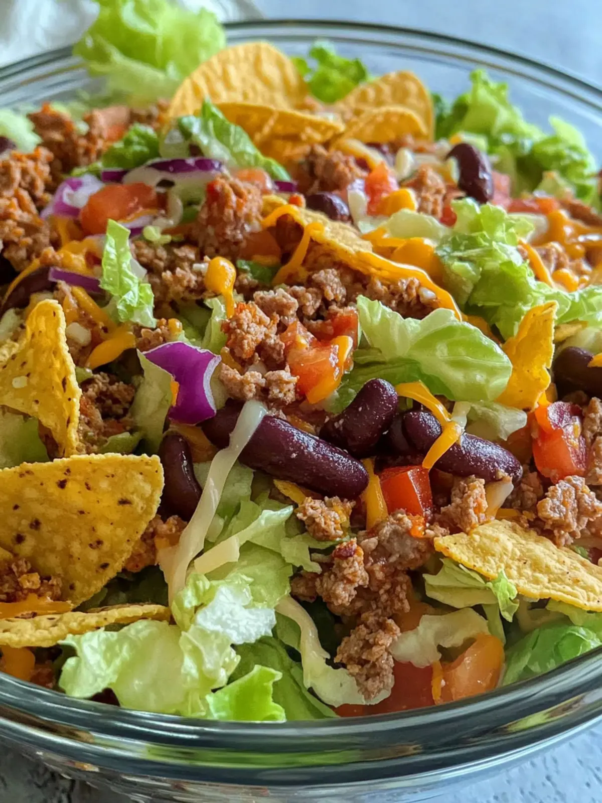 Savor the Crunch: Ultimate Doritos Taco Salad Delight 5 Doritos Taco Salad
