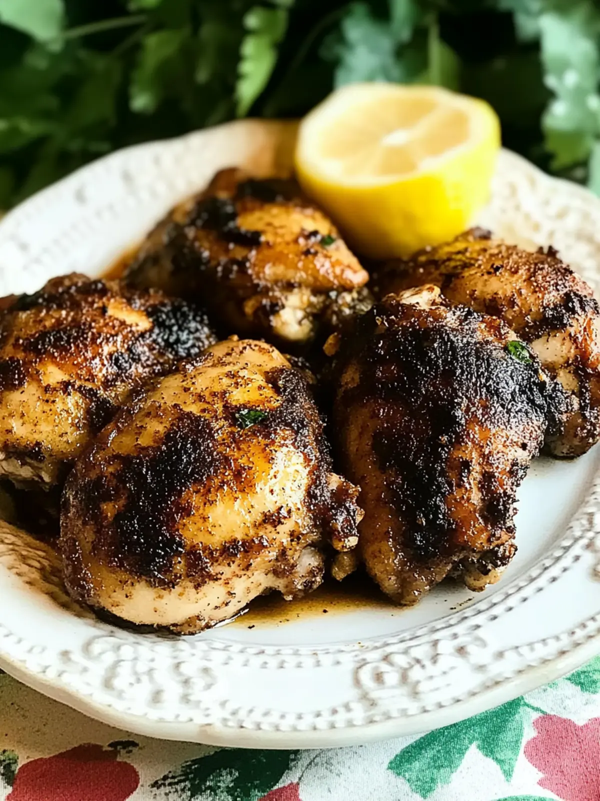 Sizzle Up Blackened Ranch Pan-Fried Chicken Thighs Tonight 4 Blackened Ranch Pan-Fried Chicken Thighs