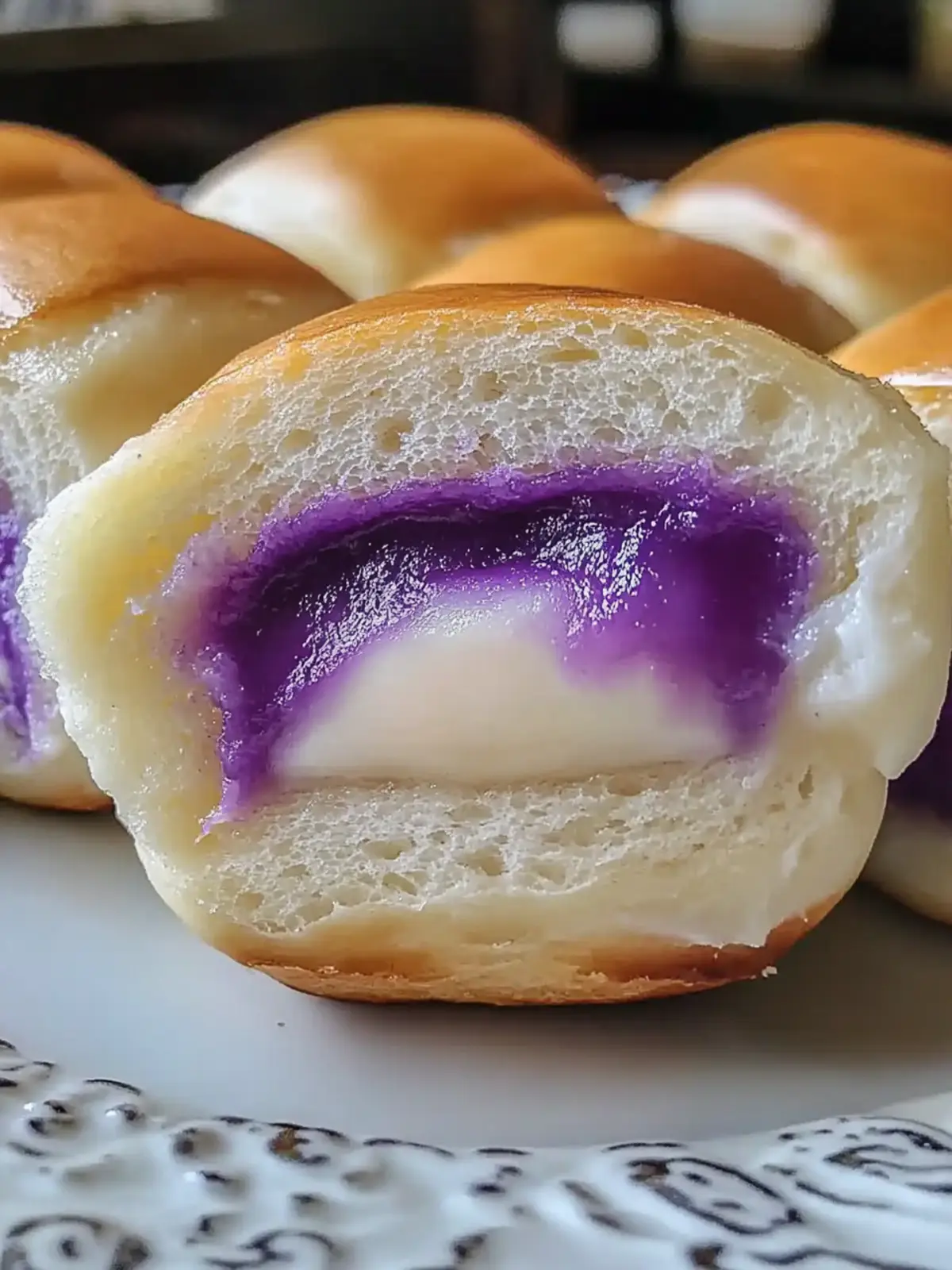 Vegan Ube and Cheese Pandesal That Sparks Joy at Home 3 Vegan Ube and Cheese Pandesal