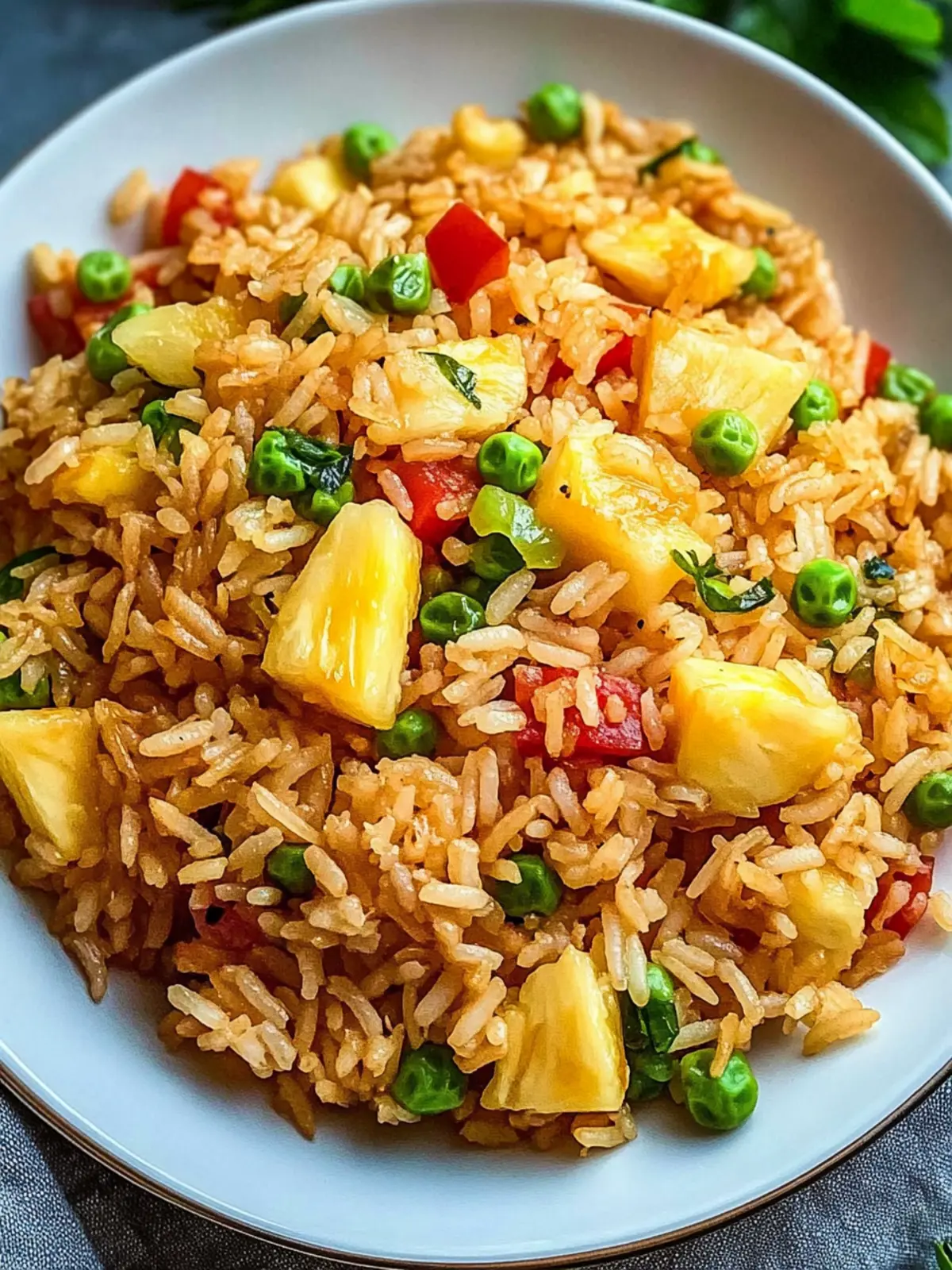 Pineapple Fried Rice: A Tropical Twist to Dinner Bliss 2 Pineapple Fried Rice
