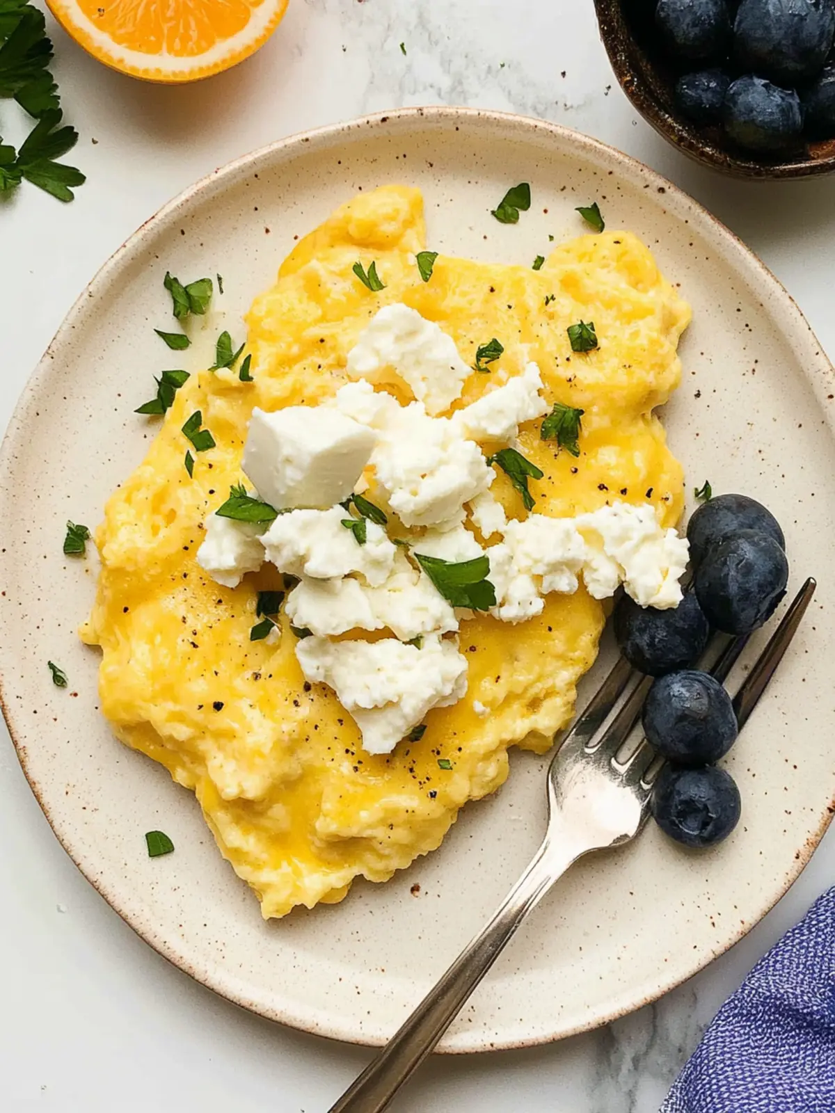 Delicious Goat Cheese Scrambled Eggs for a Flavor Boost 2 Goat Cheese Scrambled Eggs