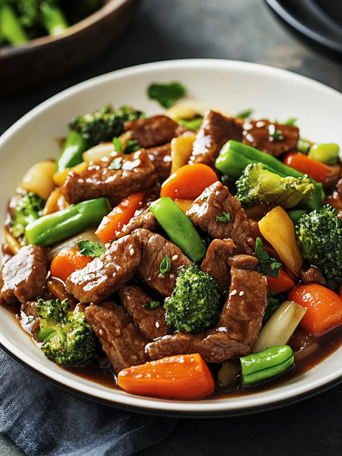 Sizzle Up Your Dinner with Beef Stir-Fry and Fresh Veggies 5 Beef stir-fry with vegetables