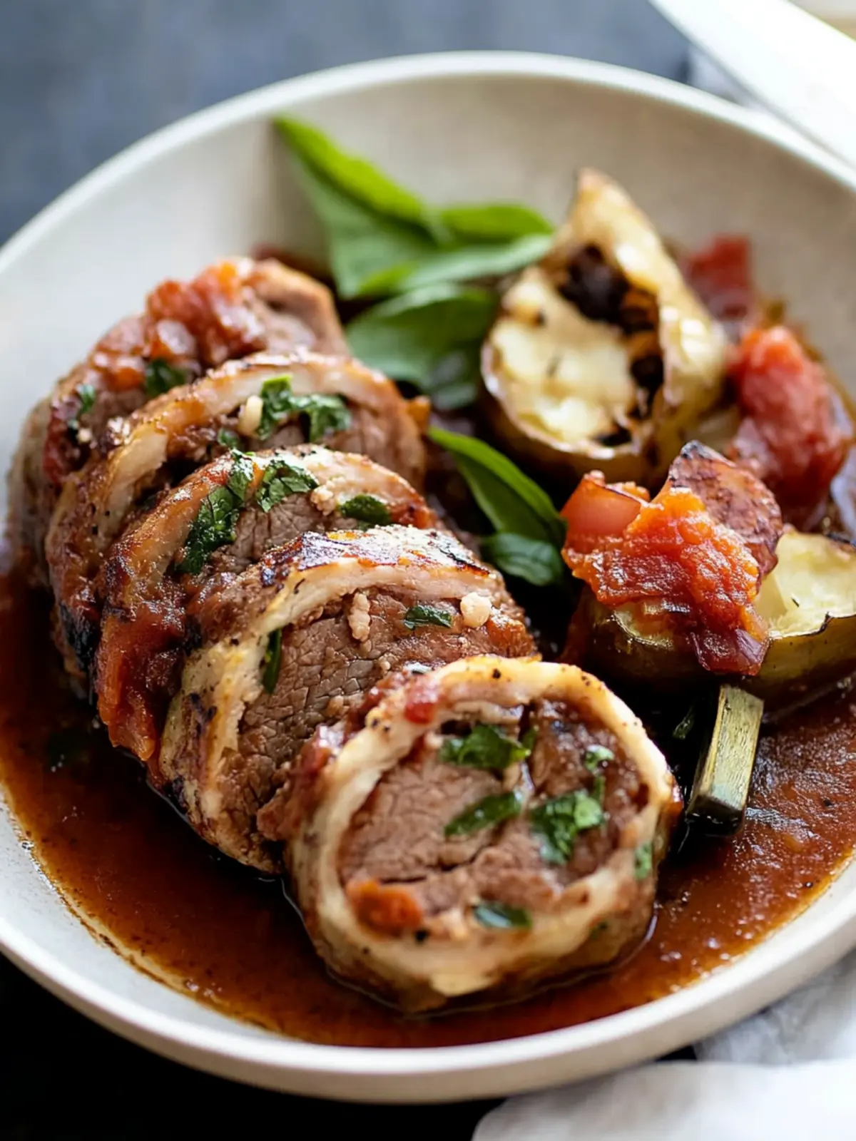 Savory Beef Braciole: A Comforting Family Favorite 4 Beef Braciole