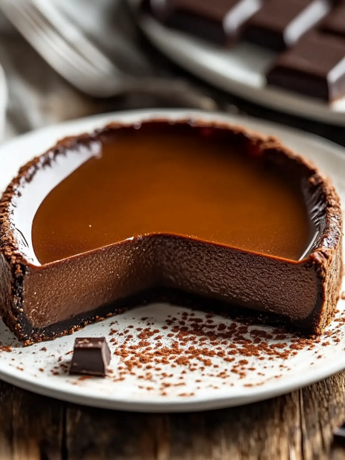 Decadent French Chocolate Flan: Your New Dessert Obsession 2 French Chocolate Flan