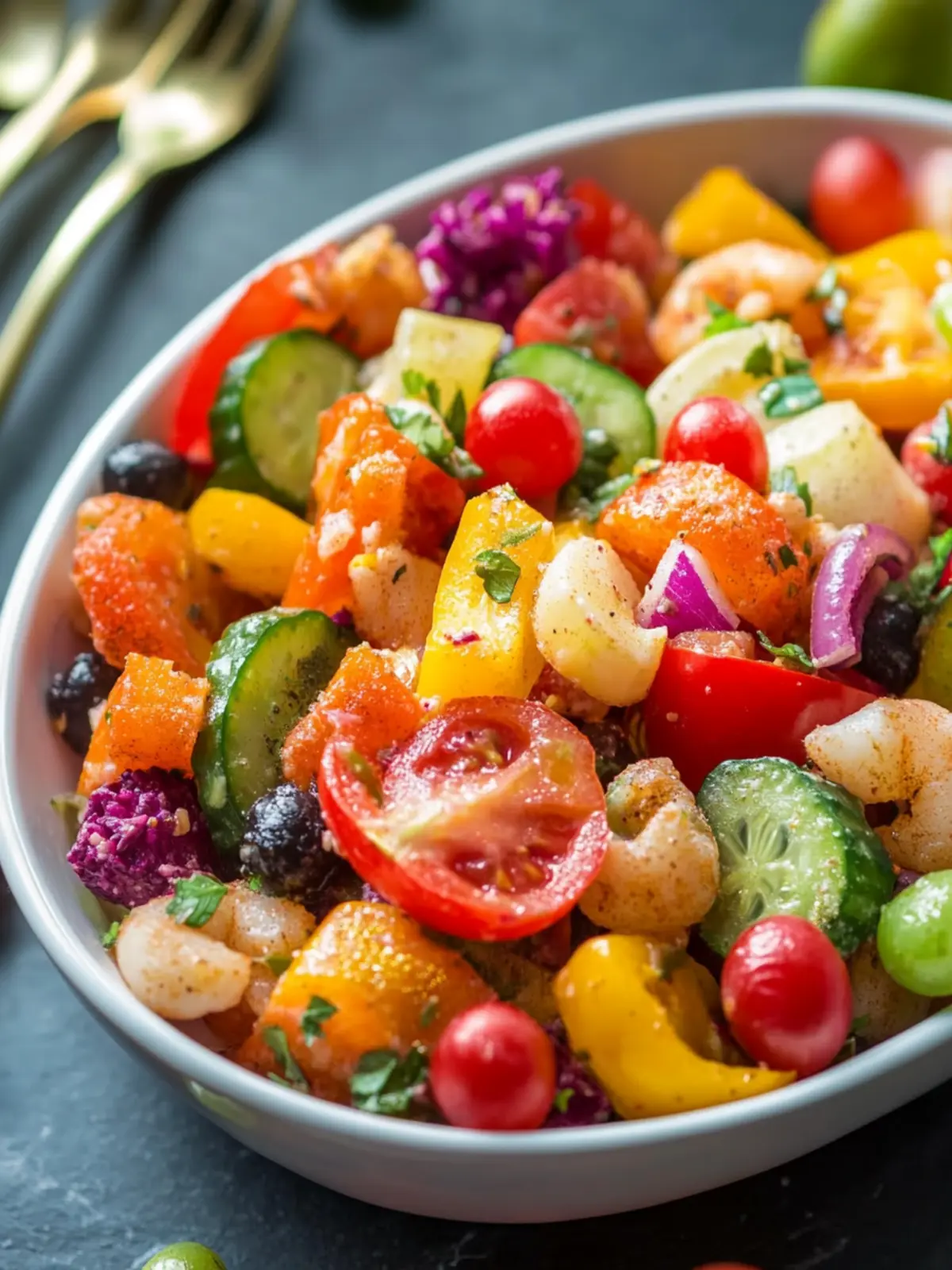 Mardi Gras Salad: A Festive Twist on Fruity Delight 3 Mardi Gras Salad