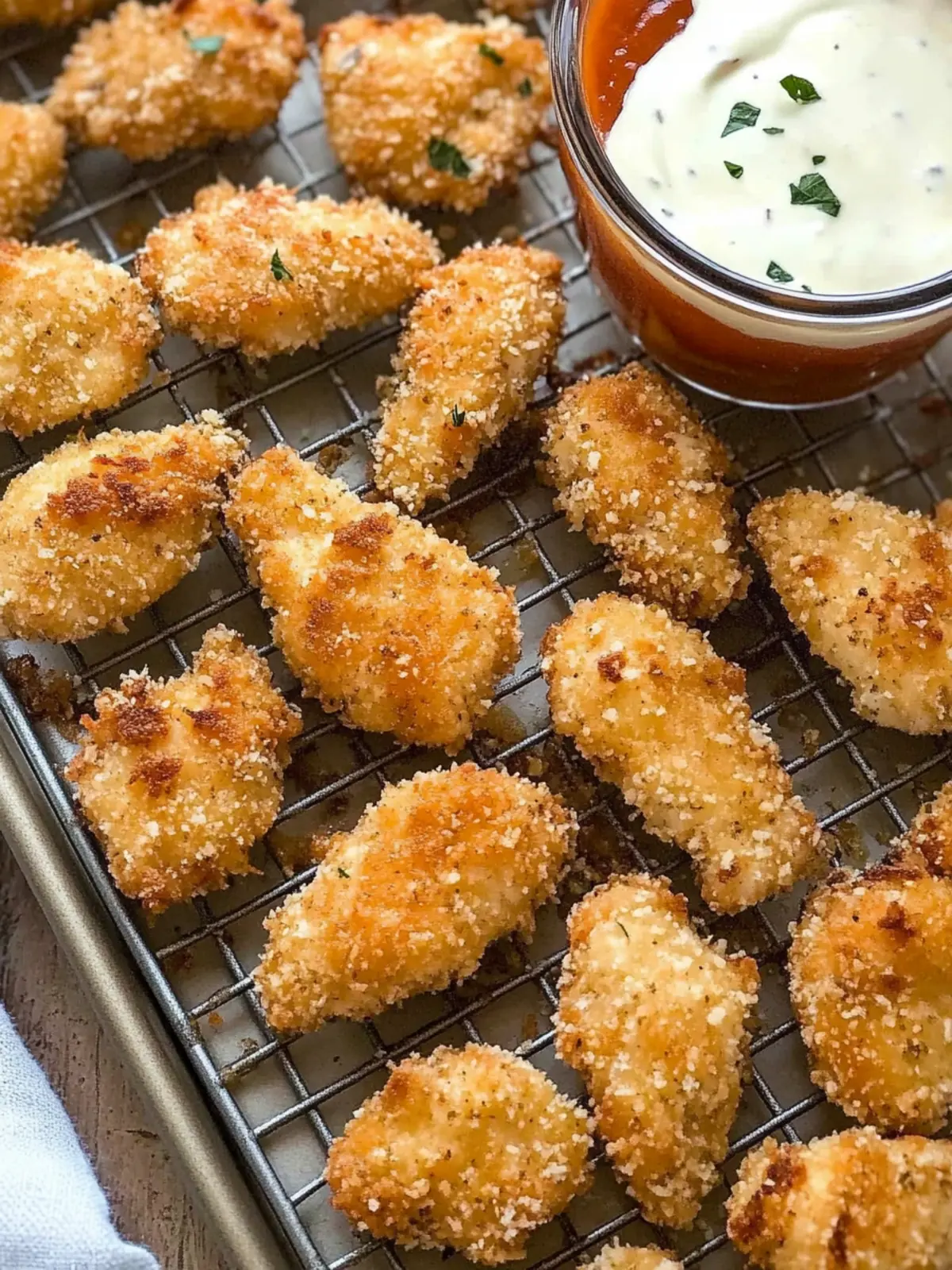 Irresistible Low Carb Parmesan Chicken Nuggets at Home 3 Parmesan Chicken Nuggets {Low Carb}